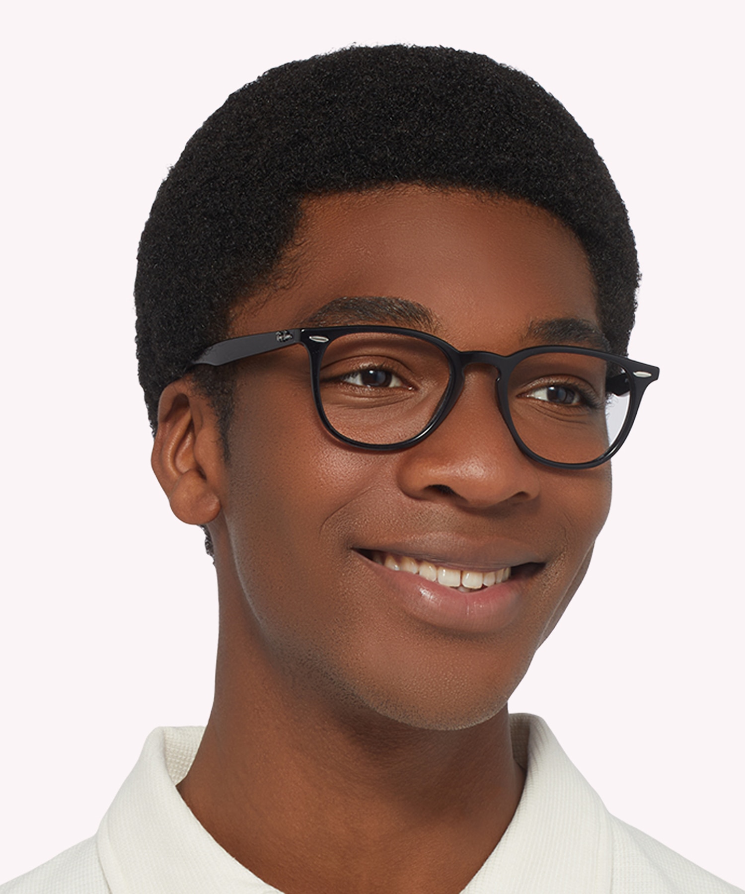 RB7159 Black PlasticEyeglass Frames for Men for Glasses Direct