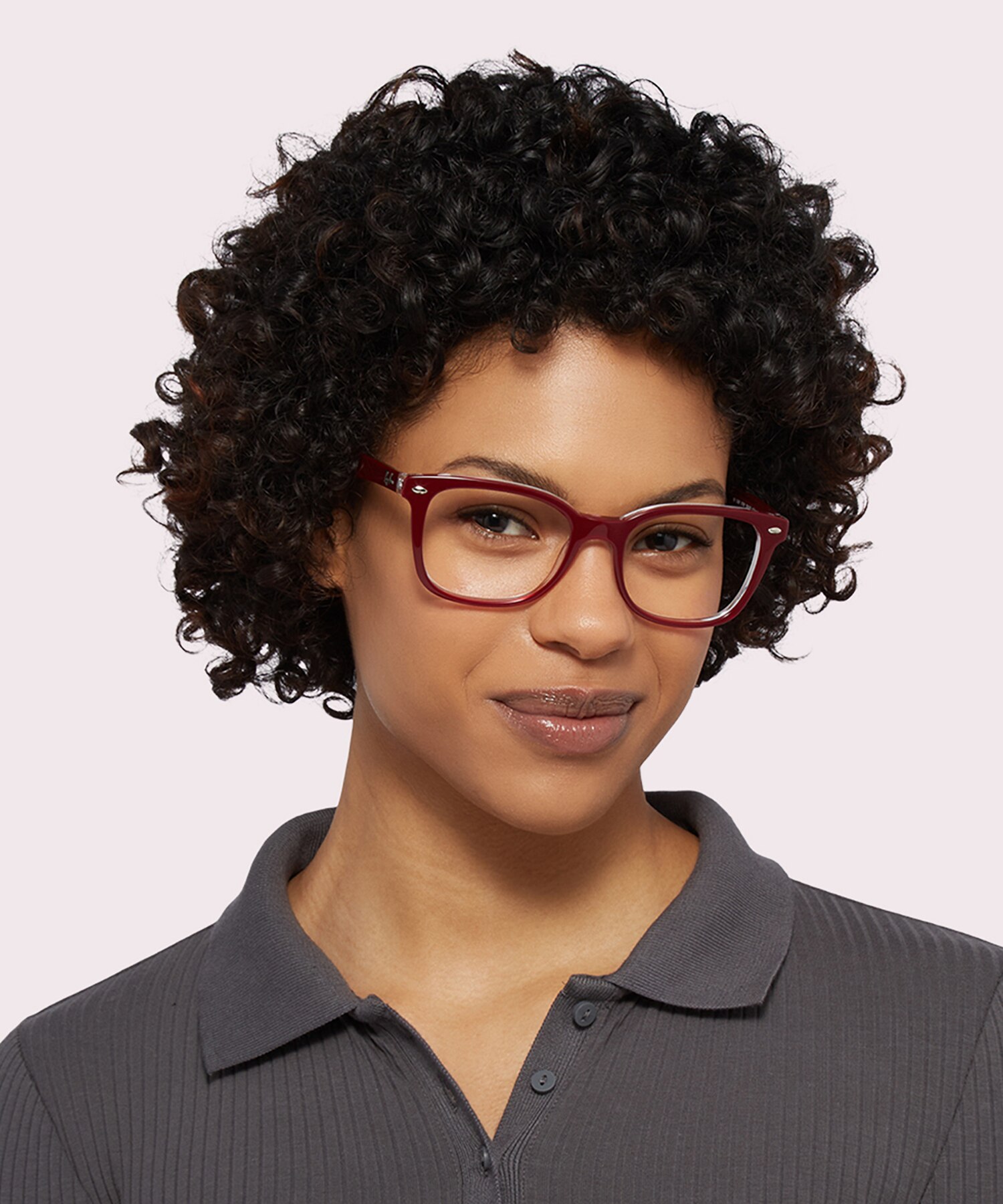 Bordeaux On Transparent RB5285 -  Acetate