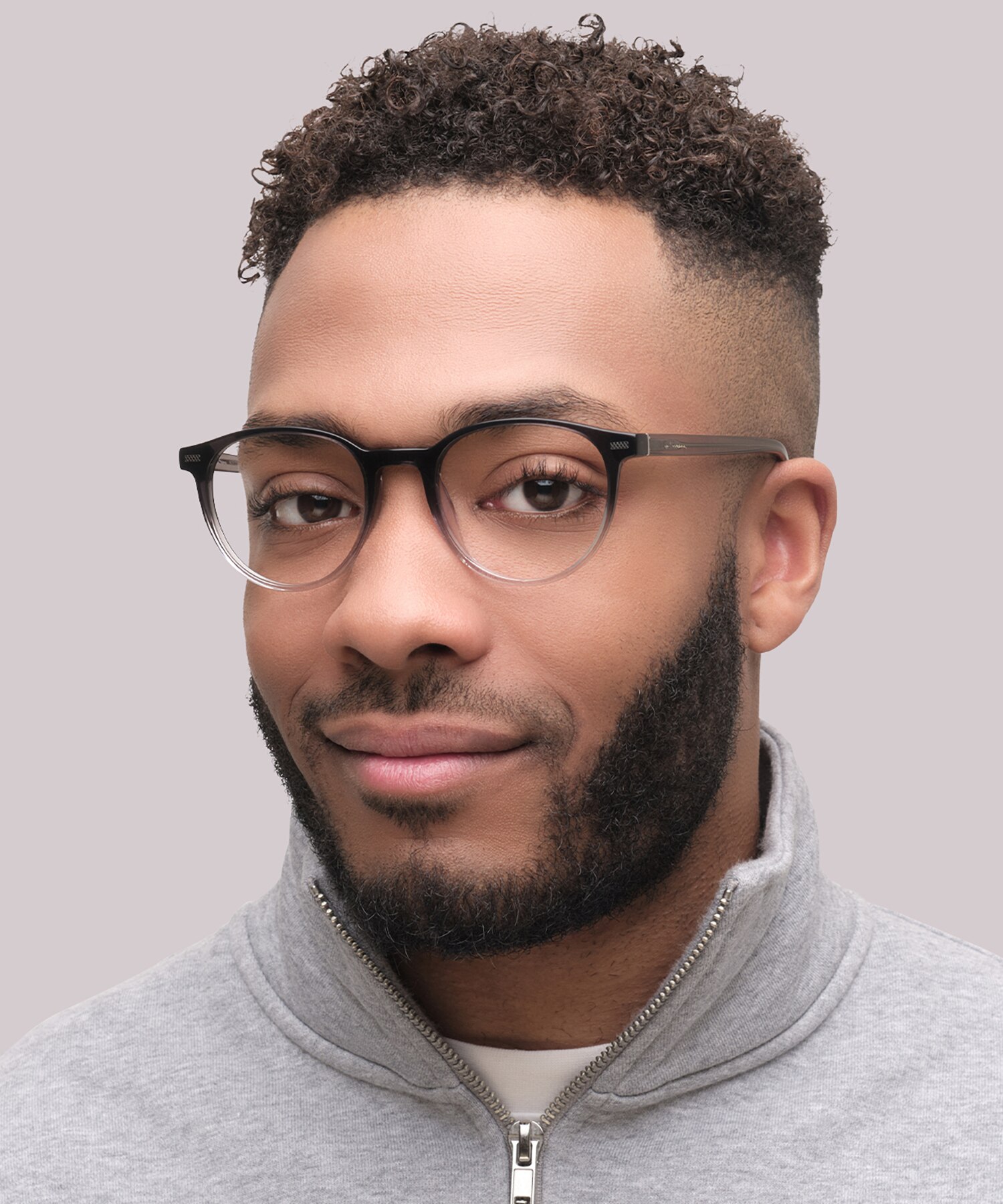 York Grey MetalEyeglass Frames for Men for Glasses Direct