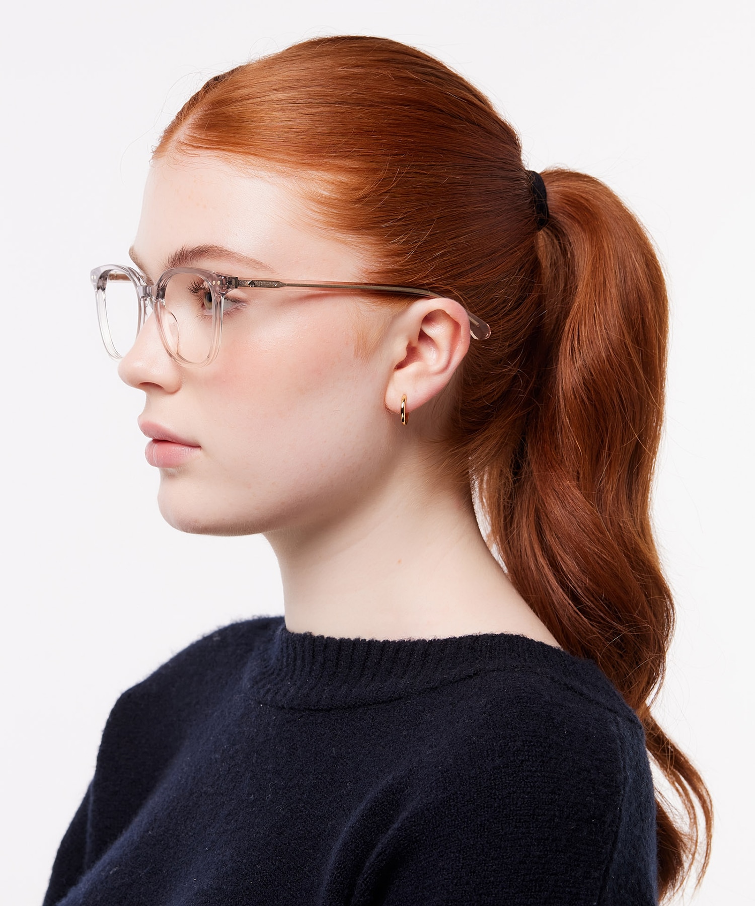 Hermione/G Clear AcetateEyeglass Frames for Women for Glasses Direct