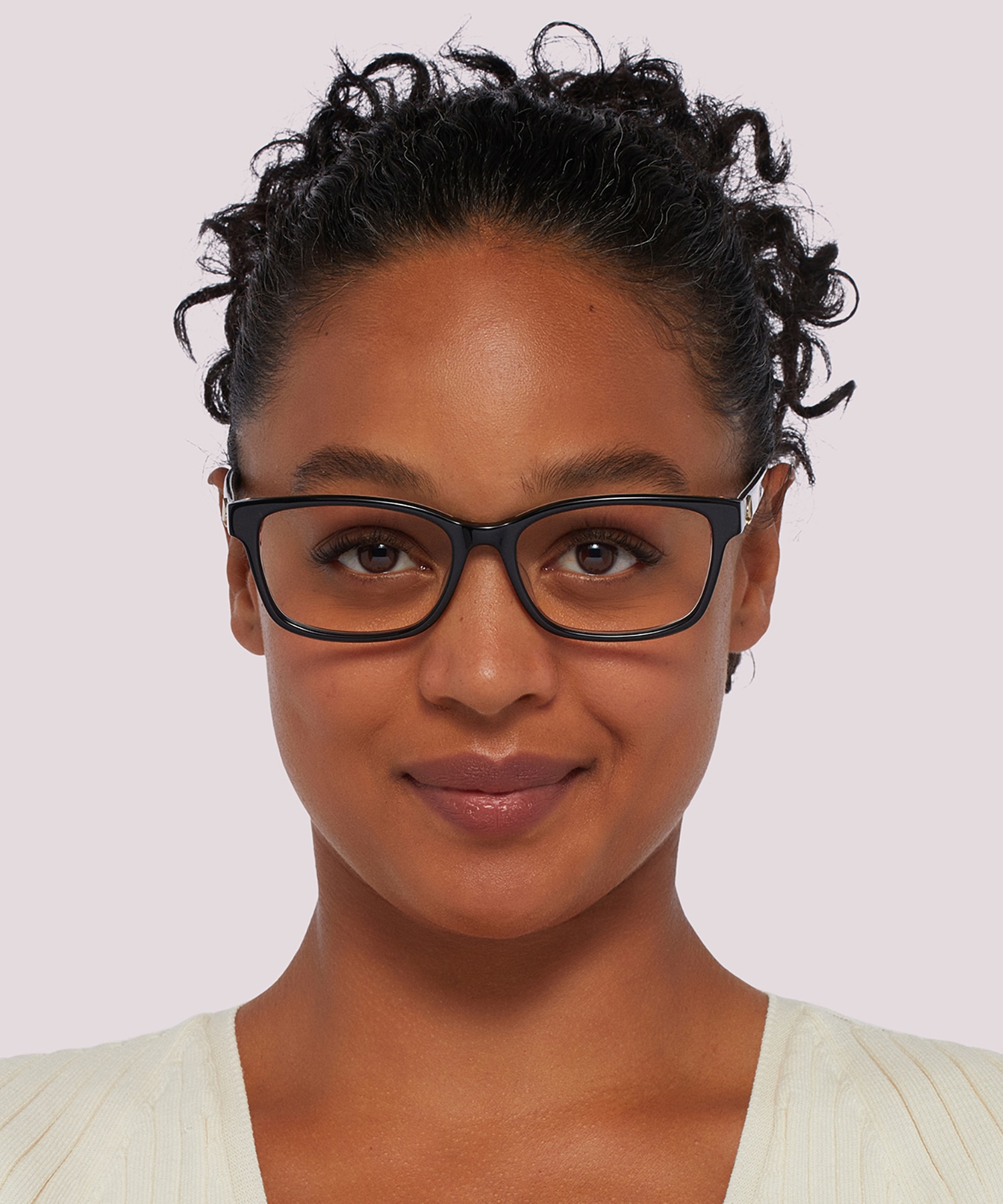 Kariane/F Black & White AcetateEyeglass Frames for Women for Glasses Direct