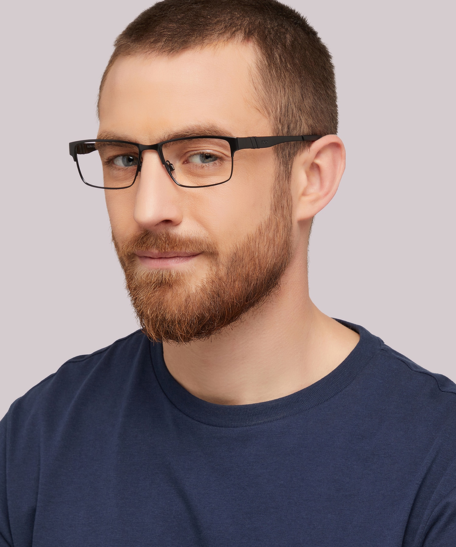 PH1147 Matte Black MetalEyeglass Frames for Men for Glasses Direct