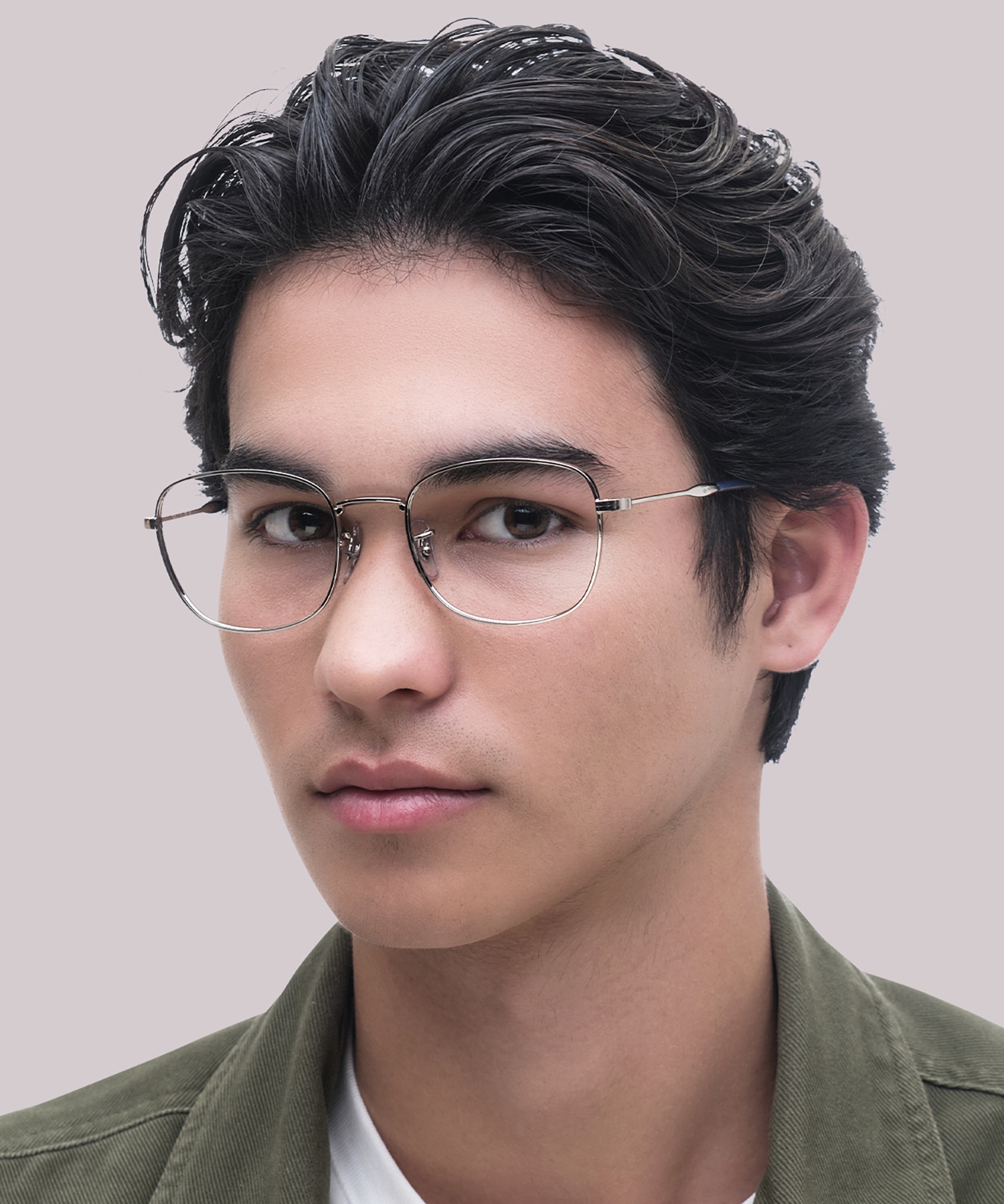RB6497 Silver MetalEyeglass Frames for Men for Glasses Direct