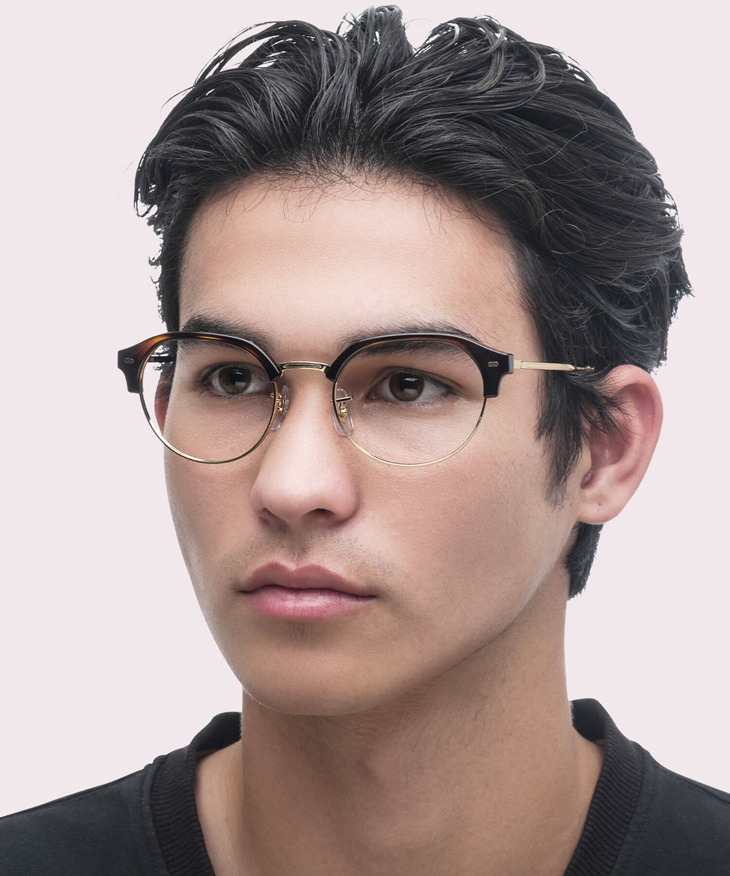 RB7229 Havana On Gold PlasticEyeglass Frames for Men for Glasses Direct