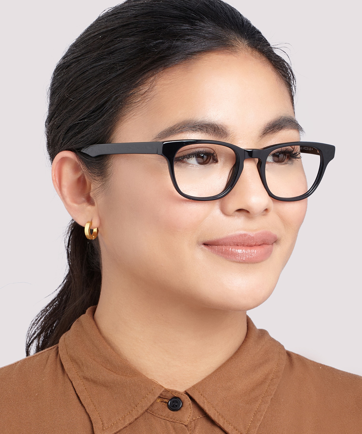 Andi Black AcetateEyeglass Frames for Women for Glasses Direct
