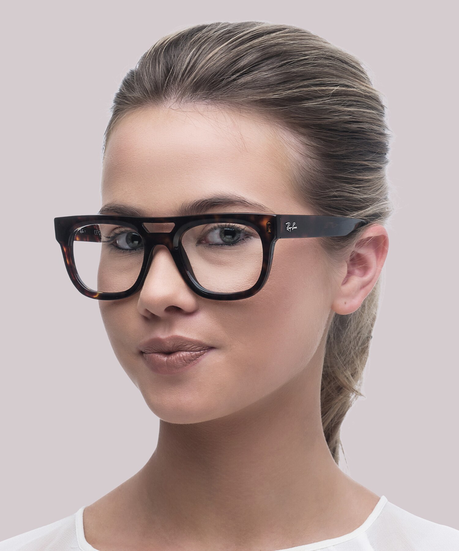 RB7226 Havana PlasticEyeglass Frames for Women for Glasses Direct