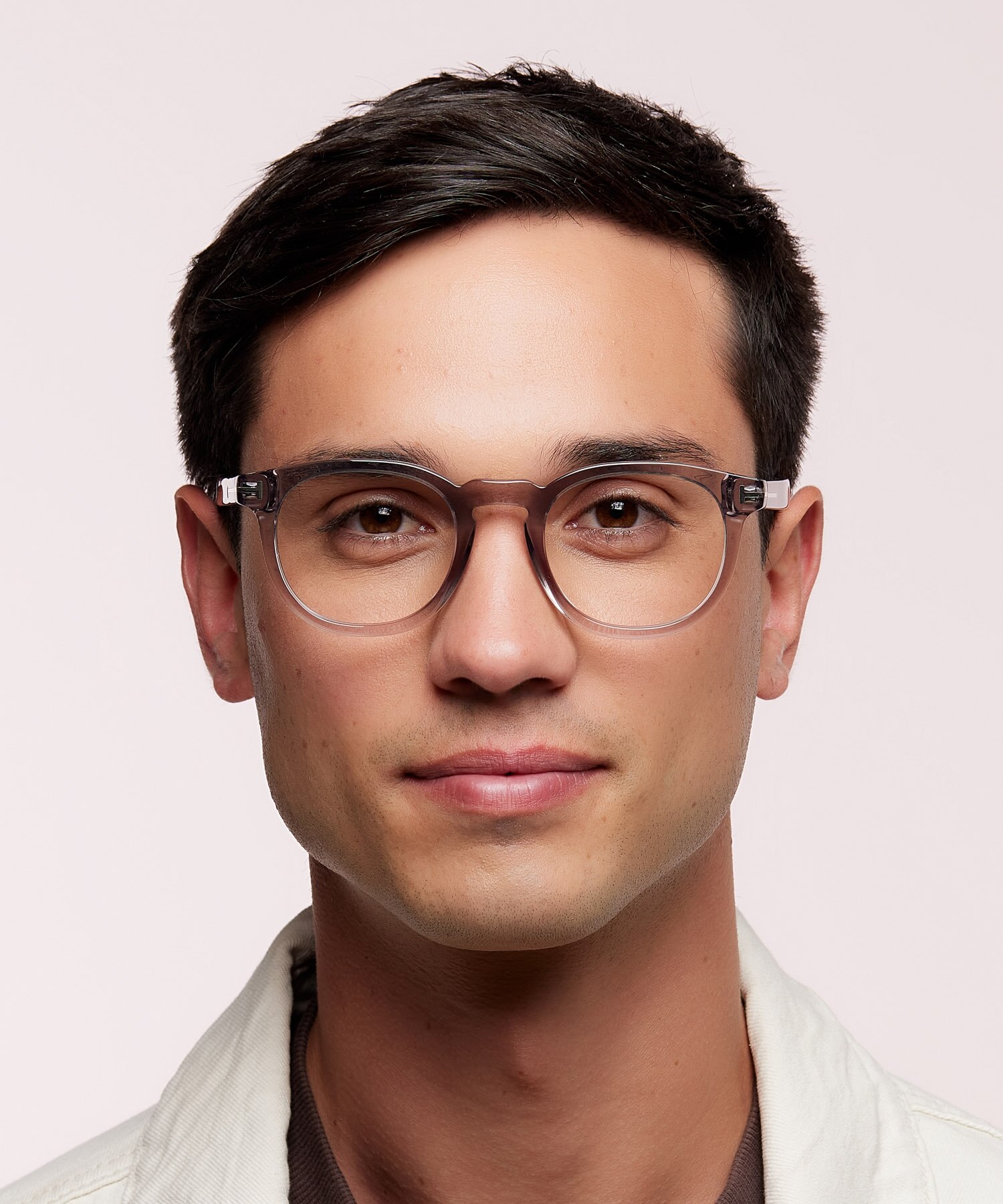 FT5629-B Grey AcetateEyeglass Frames for Men for Glasses Direct