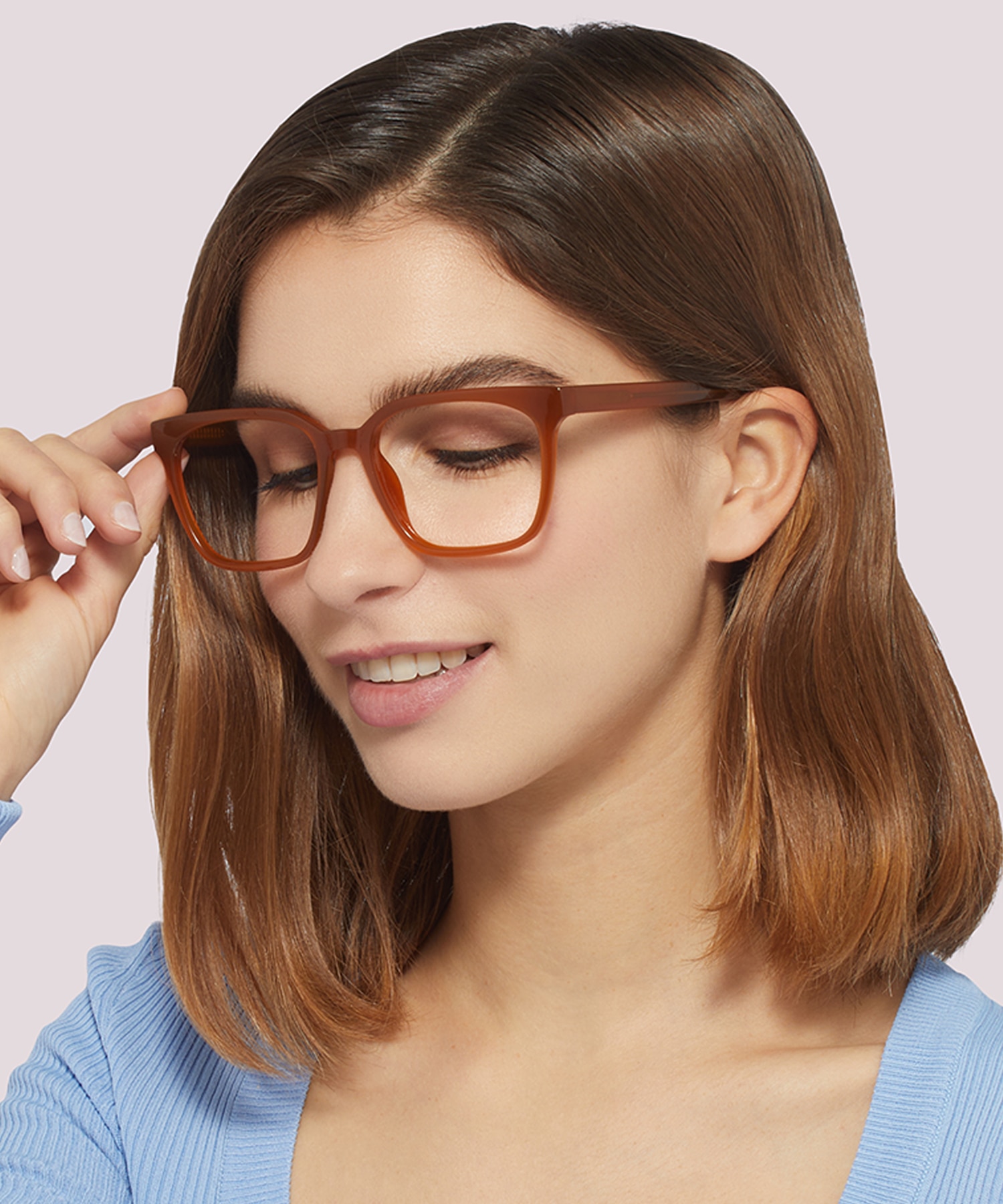 Gian Milky Amber PlasticSunglass Frames for Women for Glasses Direct
