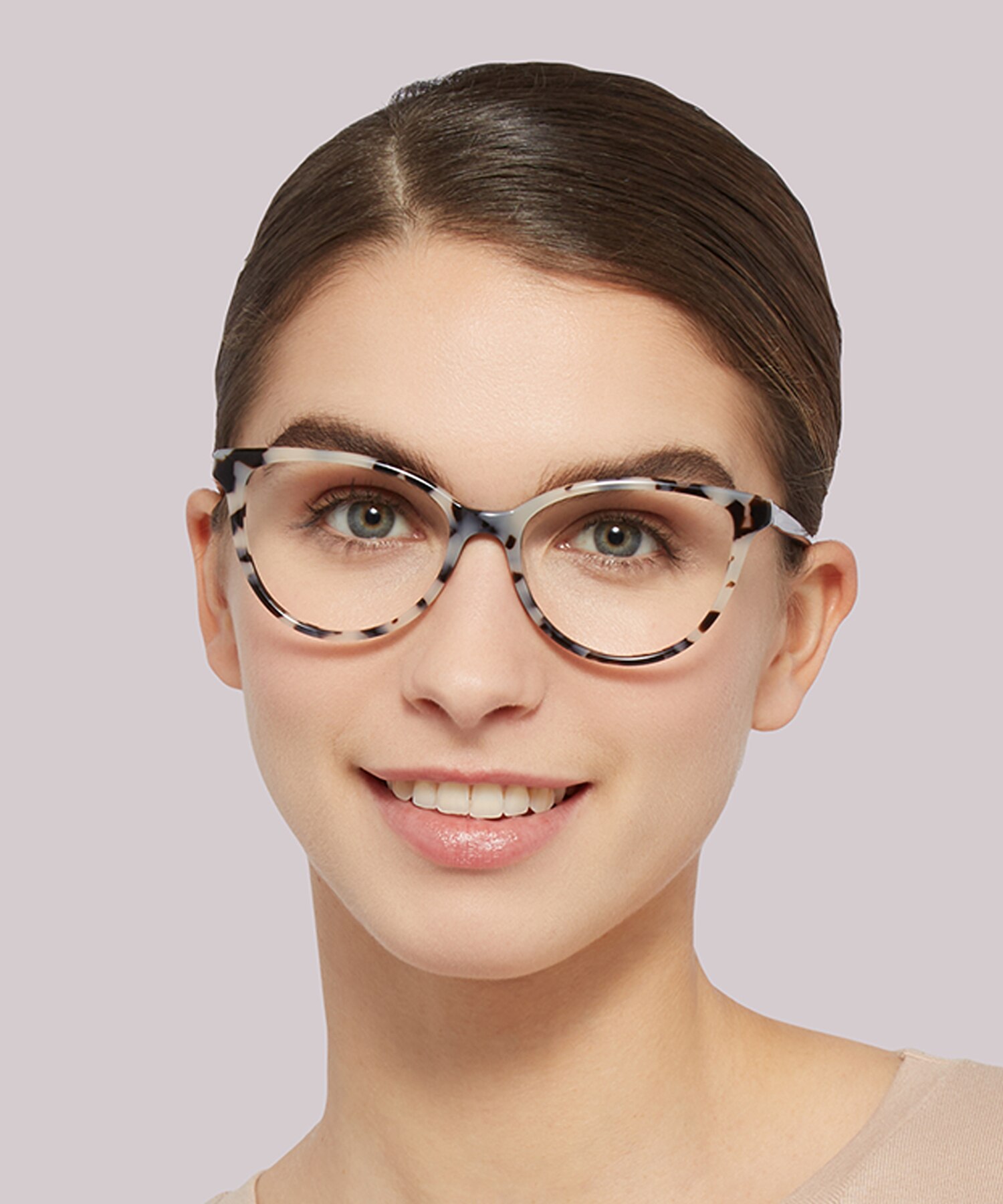 Milky Mottle/Purple Lily -  Acetate
