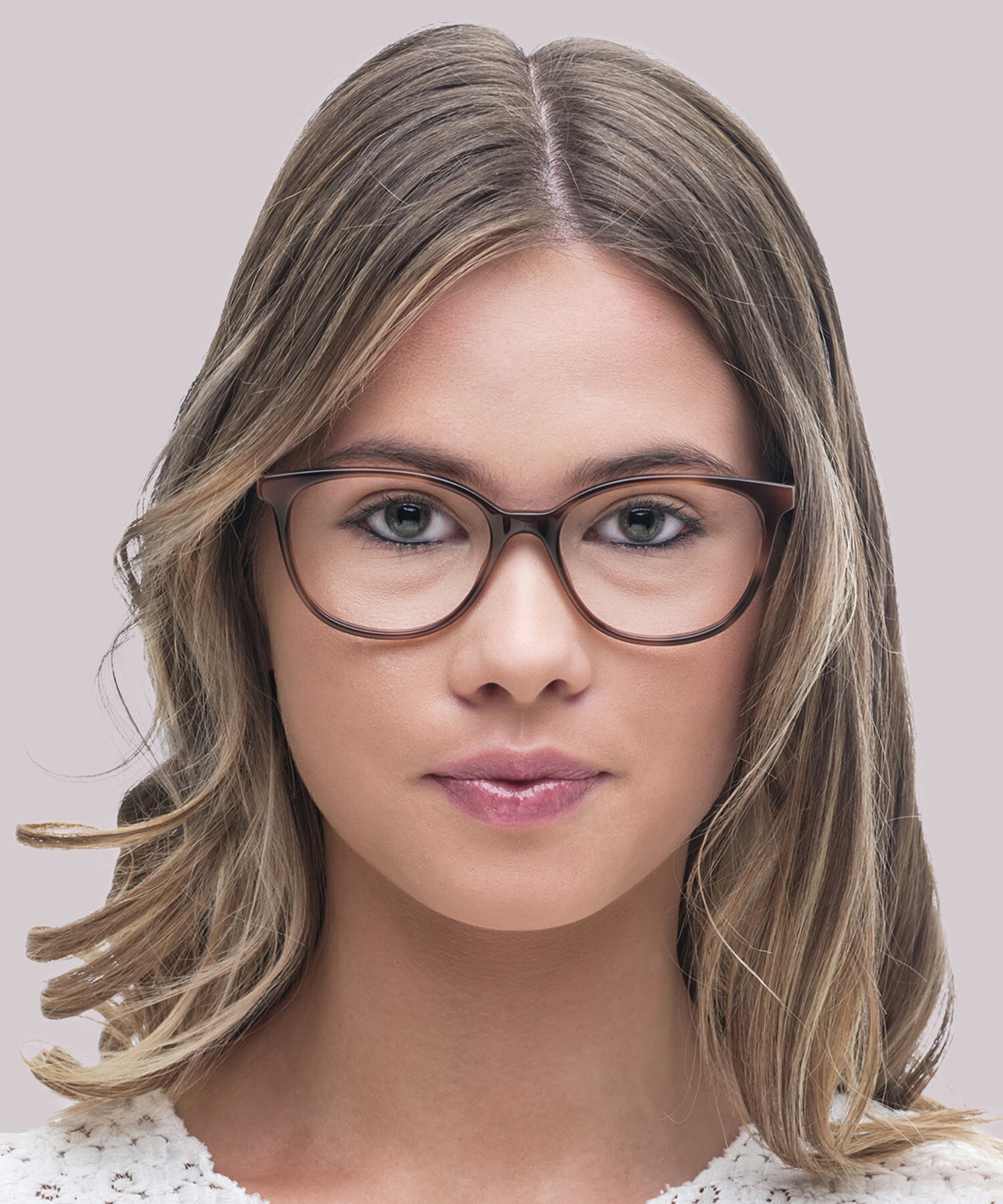 TB9177 Brown AcetateEyeglass Frames for Women for Glasses Direct