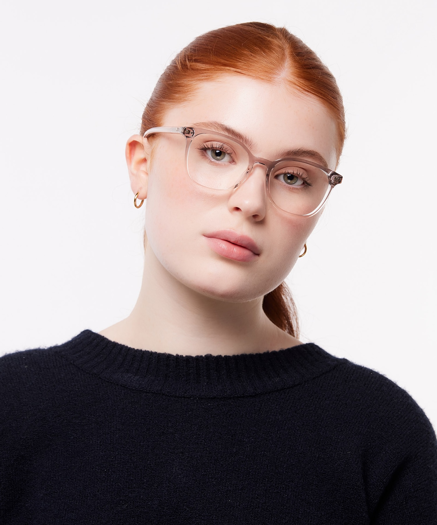 Hermione/G Clear AcetateEyeglass Frames for Women for Glasses Direct