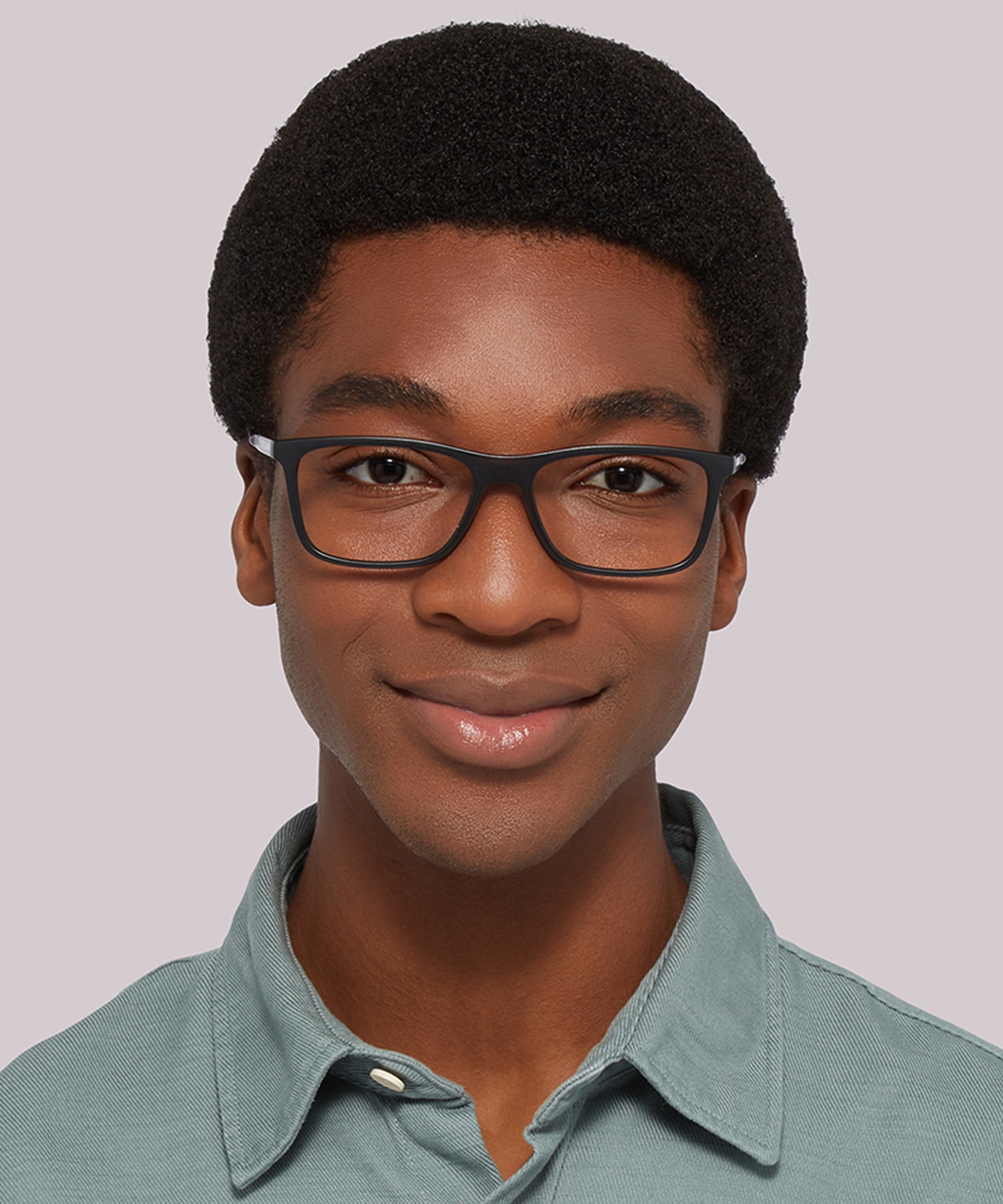 DG5044 Matte Black PlasticEyeglass Frames for Men for Glasses Direct