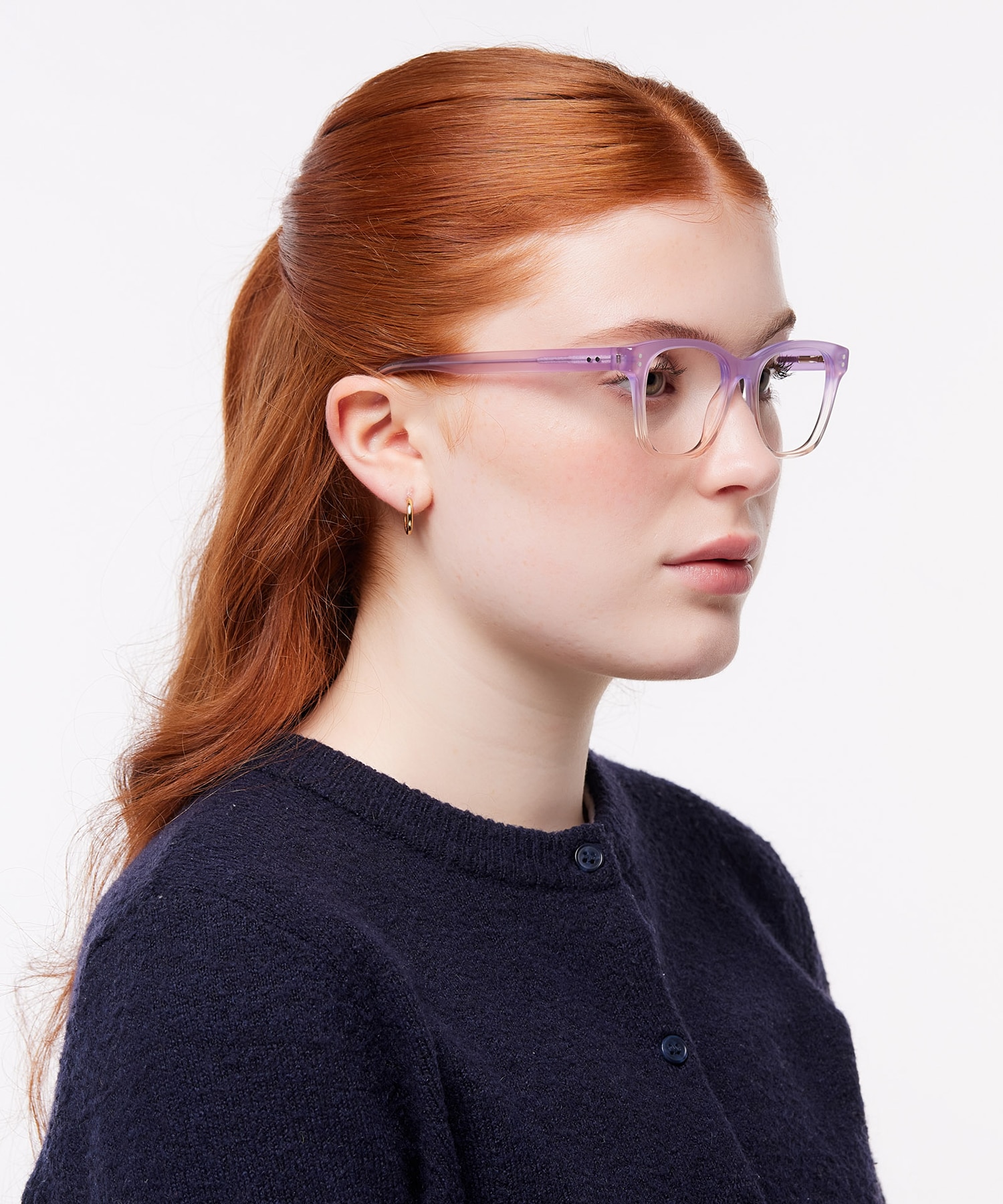 Kendrick Gradient Purple AcetateSunglass Frames for Women for Glasses Direct