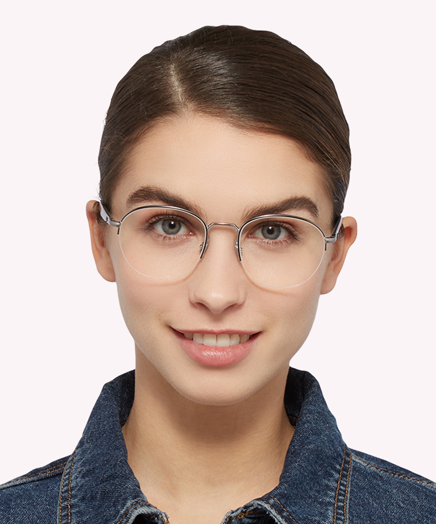 RB6487 Gunmetal MetalEyeglass Frames for Women for Glasses Direct