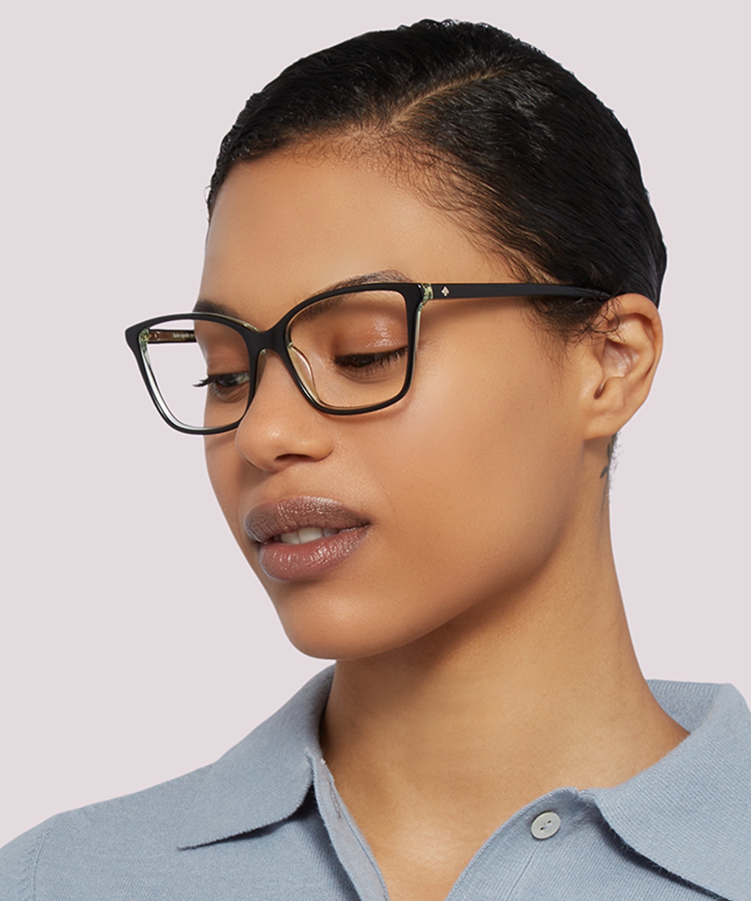 Tianna Black AcetateEyeglass Frames for Women for Glasses Direct