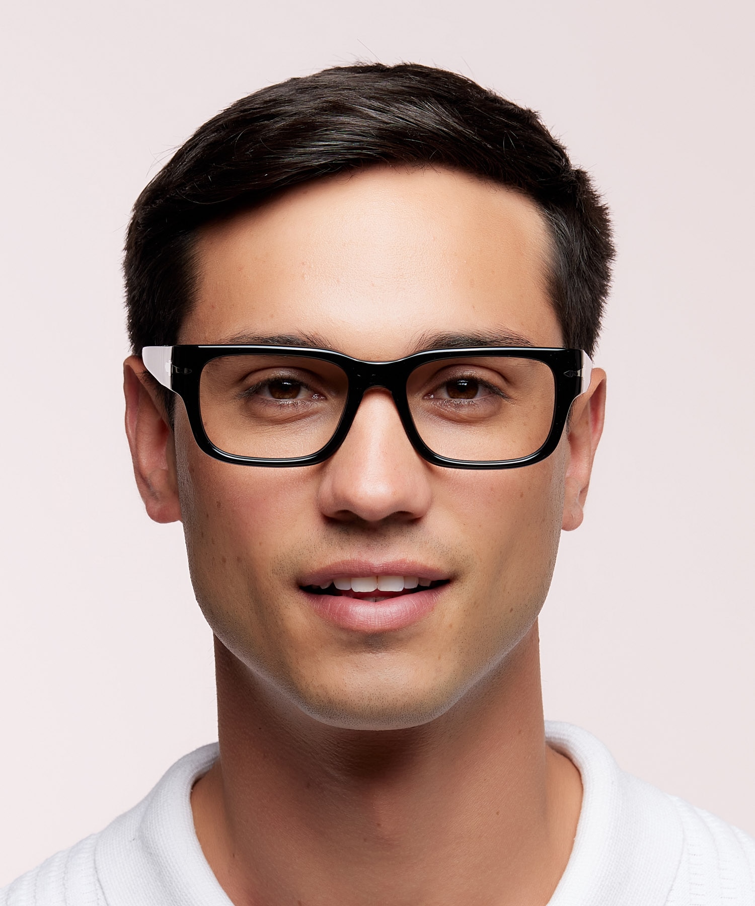 PO3315V Black AcetateEyeglass Frames for Men for Glasses Direct