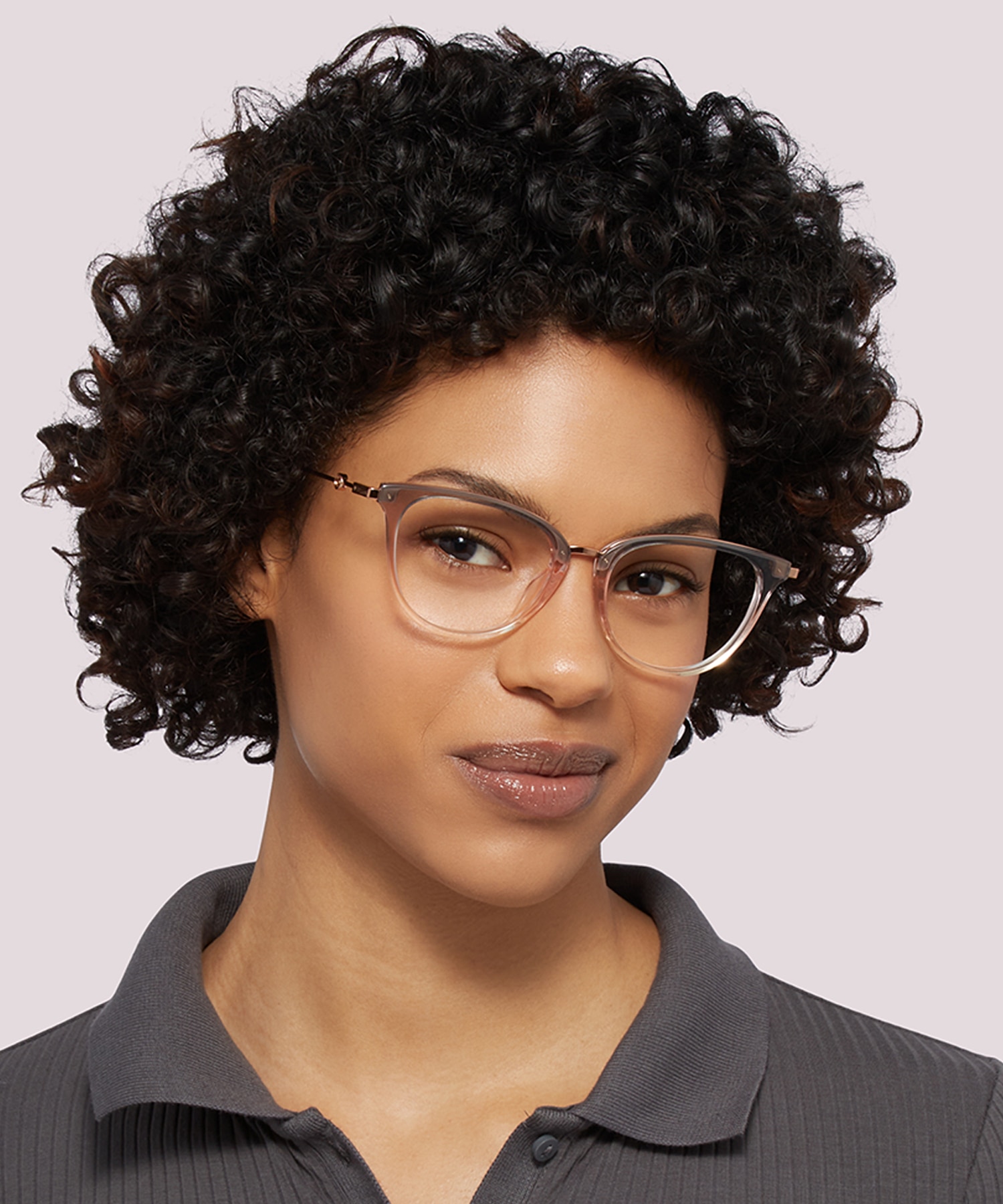 Valencia/G Grey Gold AcetateEyeglass Frames for Women for Glasses Direct