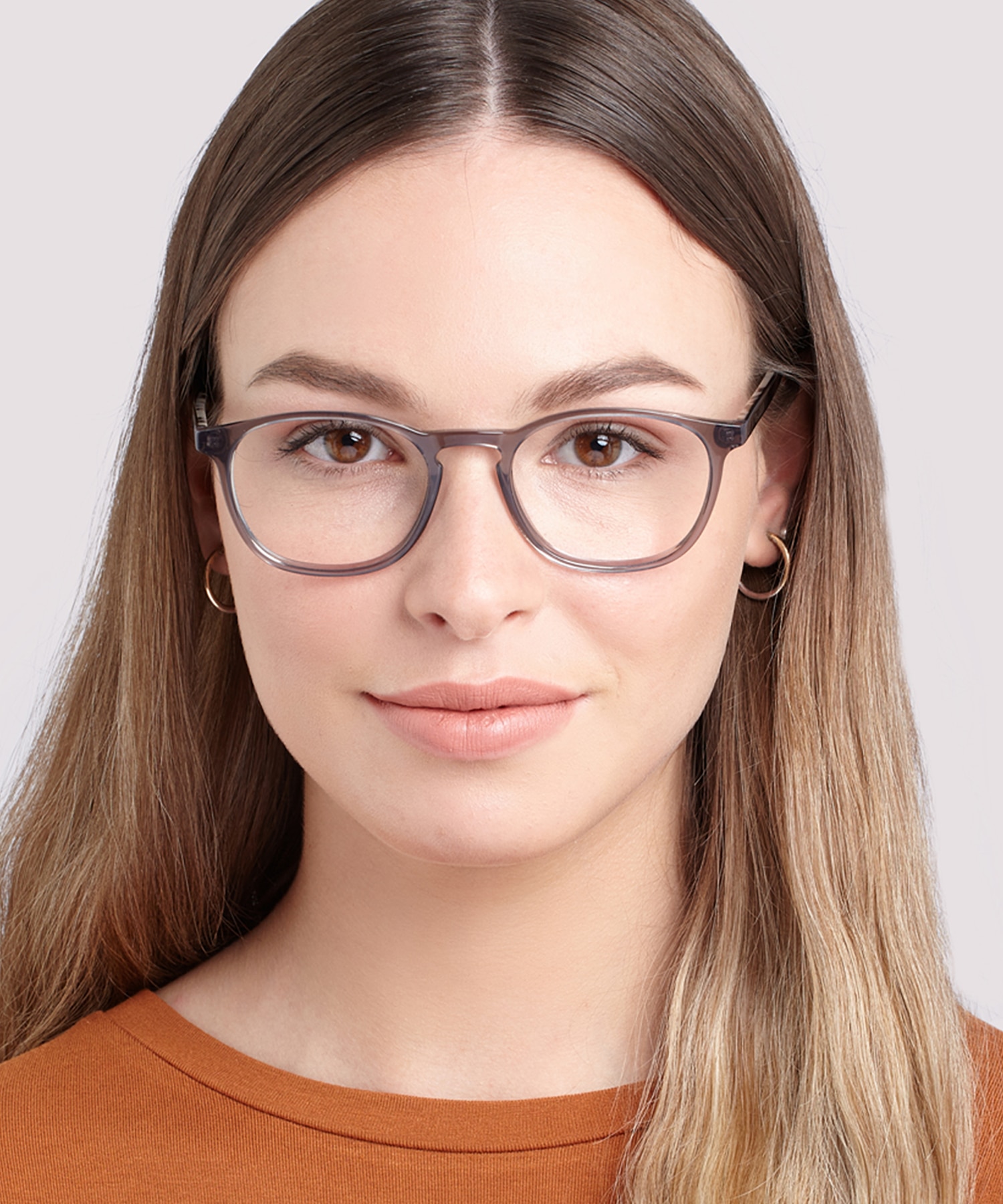Whitley Grey AcetateEyeglass Frames for Women for Glasses Direct