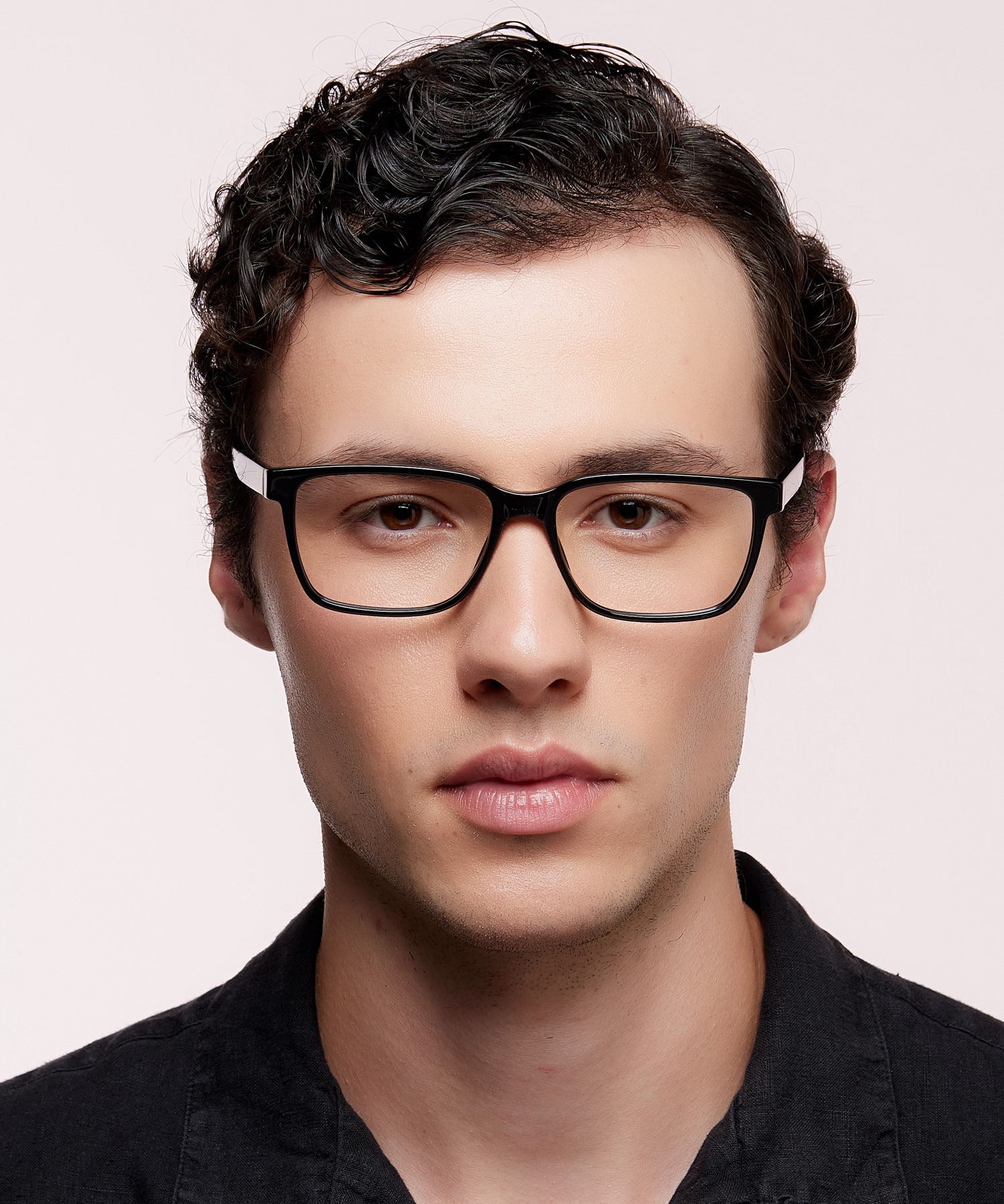 BOSS 1517 Black AcetateEyeglass Frames for Men for Glasses Direct