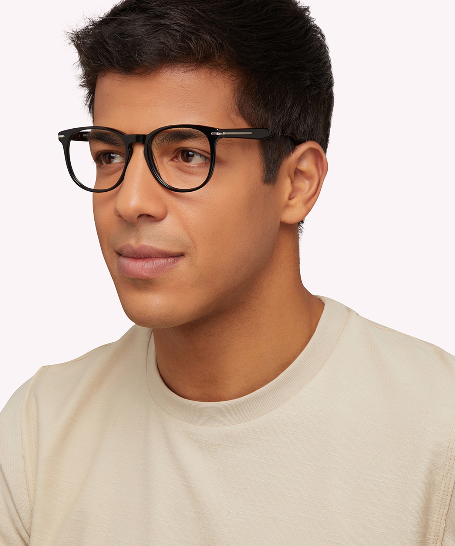 Epping Black AcetateEyeglass Frames for Men for Glasses Direct