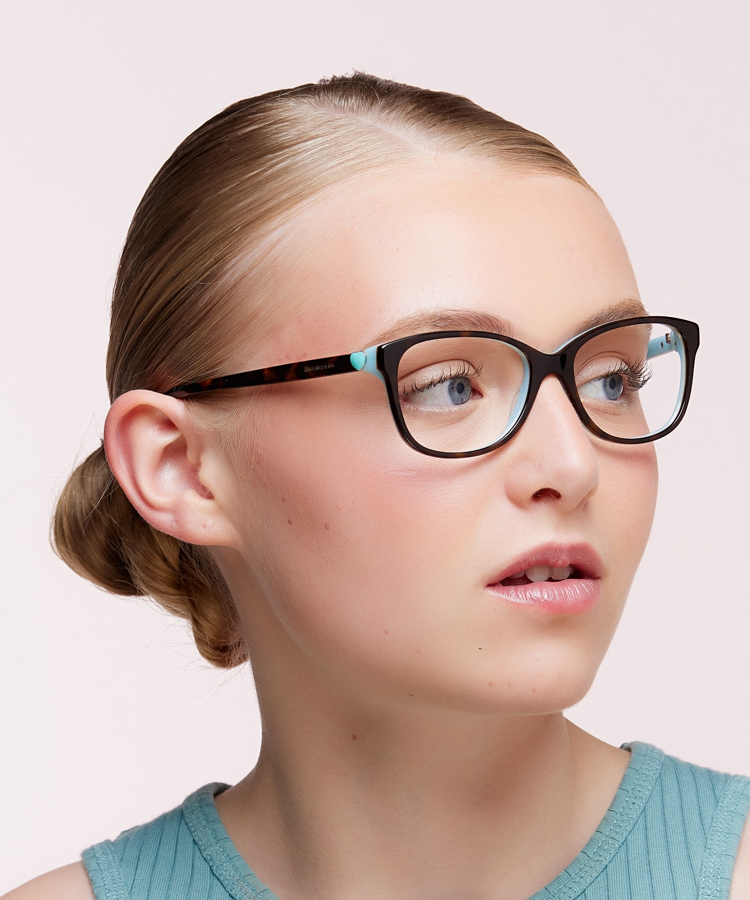 TF2097 Havana AcetateEyeglass Frames for Women for Glasses Direct