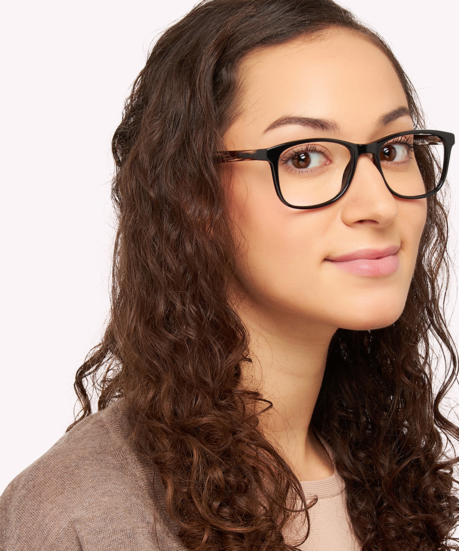 Drew Black PlasticEyeglass Frames for Women for Glasses Direct