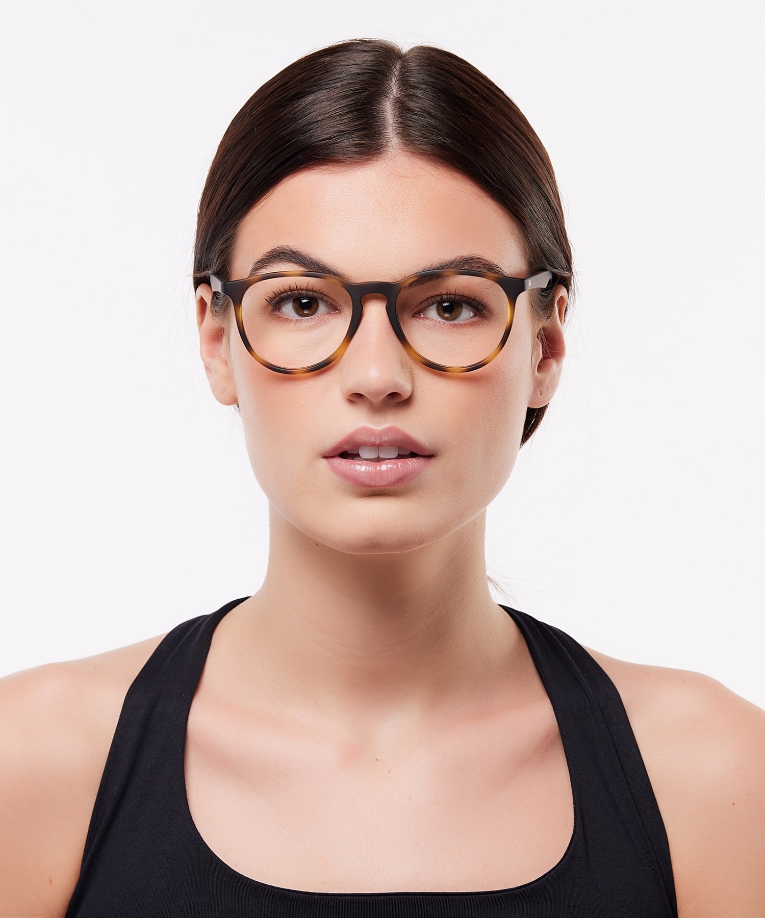 Erika Optics Havana PlasticEyeglass Frames for Women for Glasses Direct