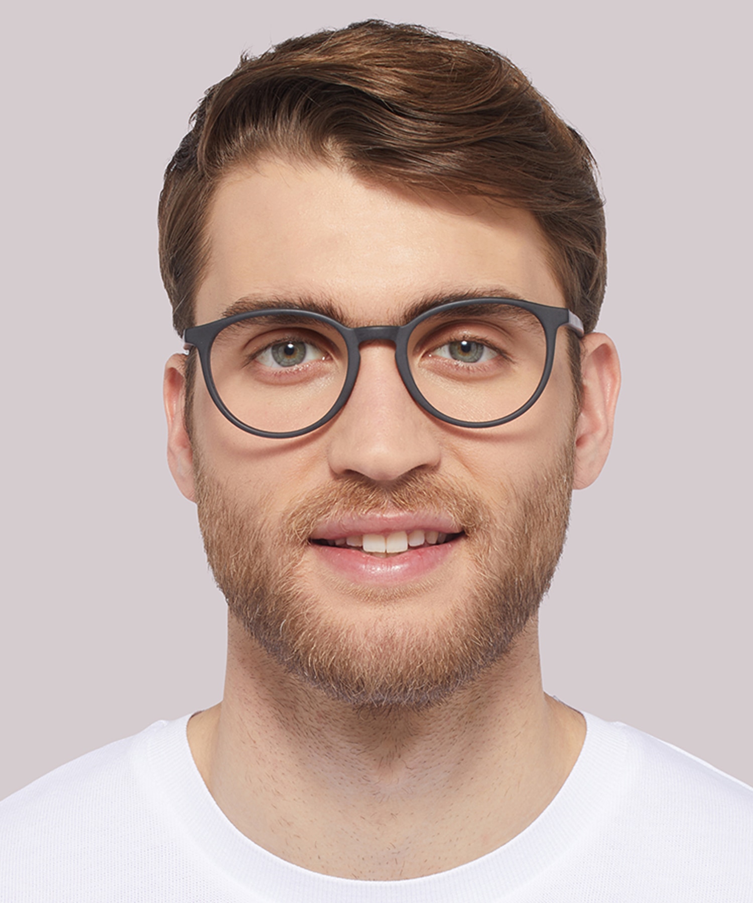Luna1 Black AcetateEyeglass Frames for Men for Glasses Direct