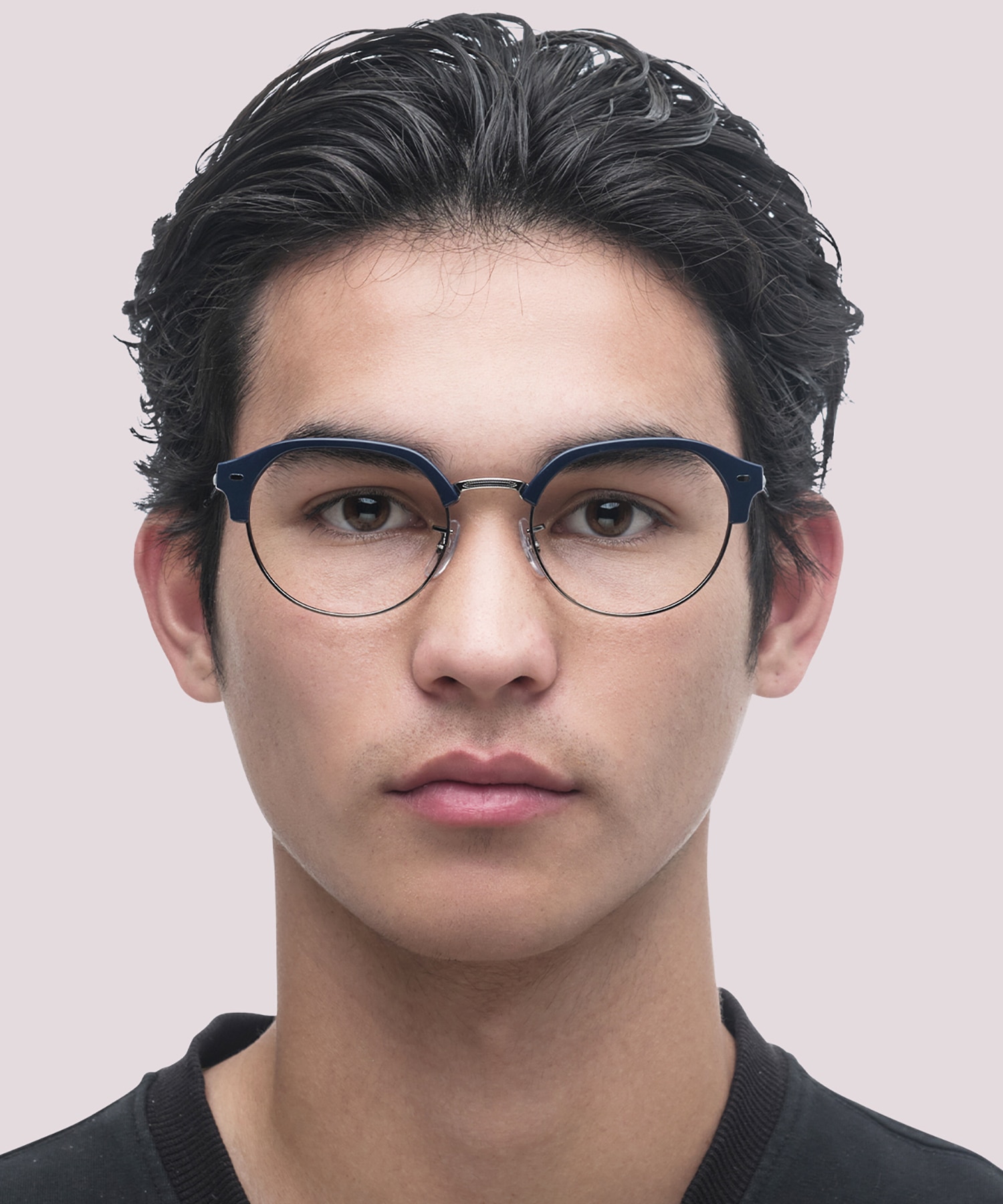 RB7229 Blue On Gunmetal PlasticEyeglass Frames for Men for Glasses Direct