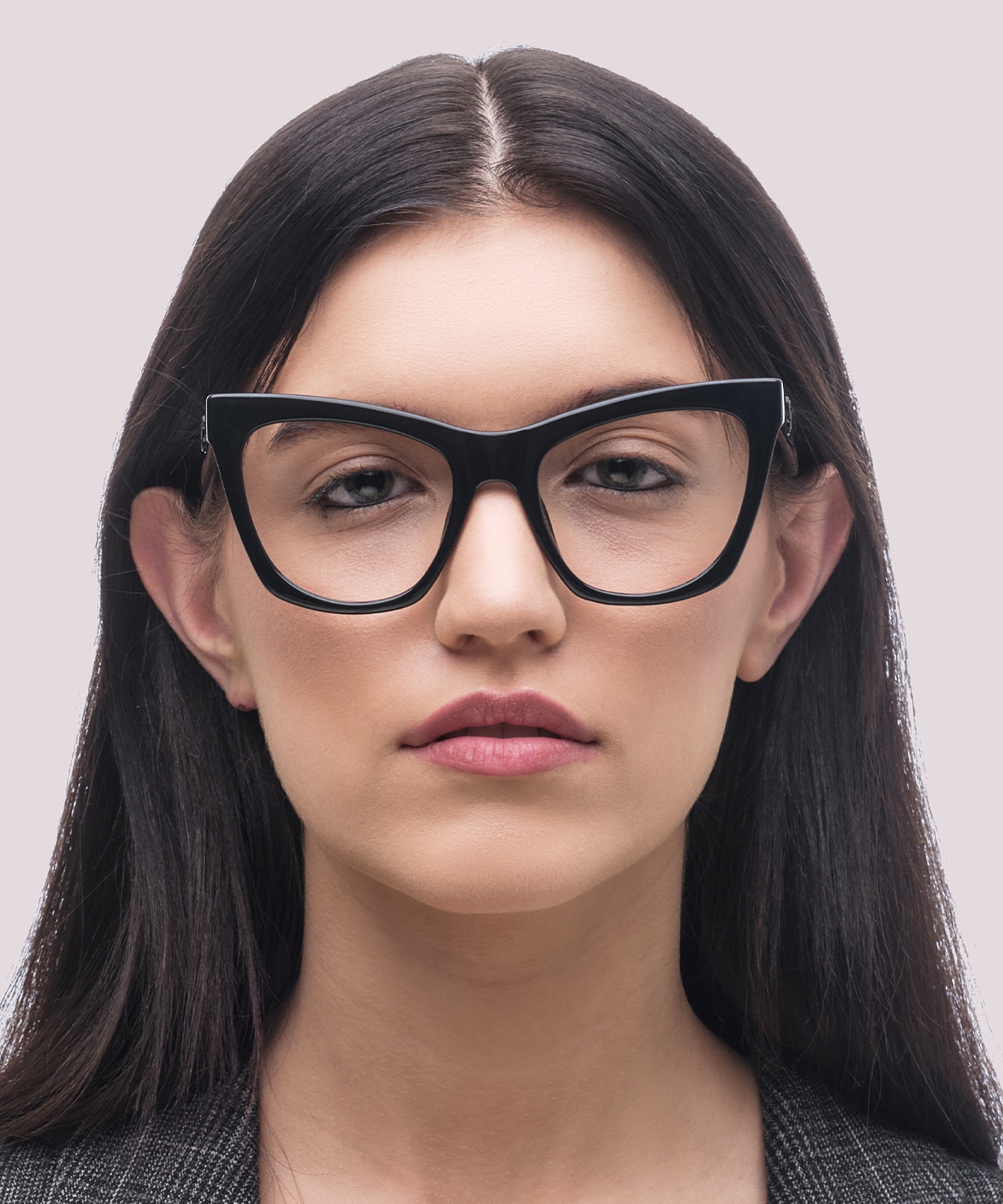 MARC 649 Black PlasticEyeglass Frames for Women for Glasses Direct