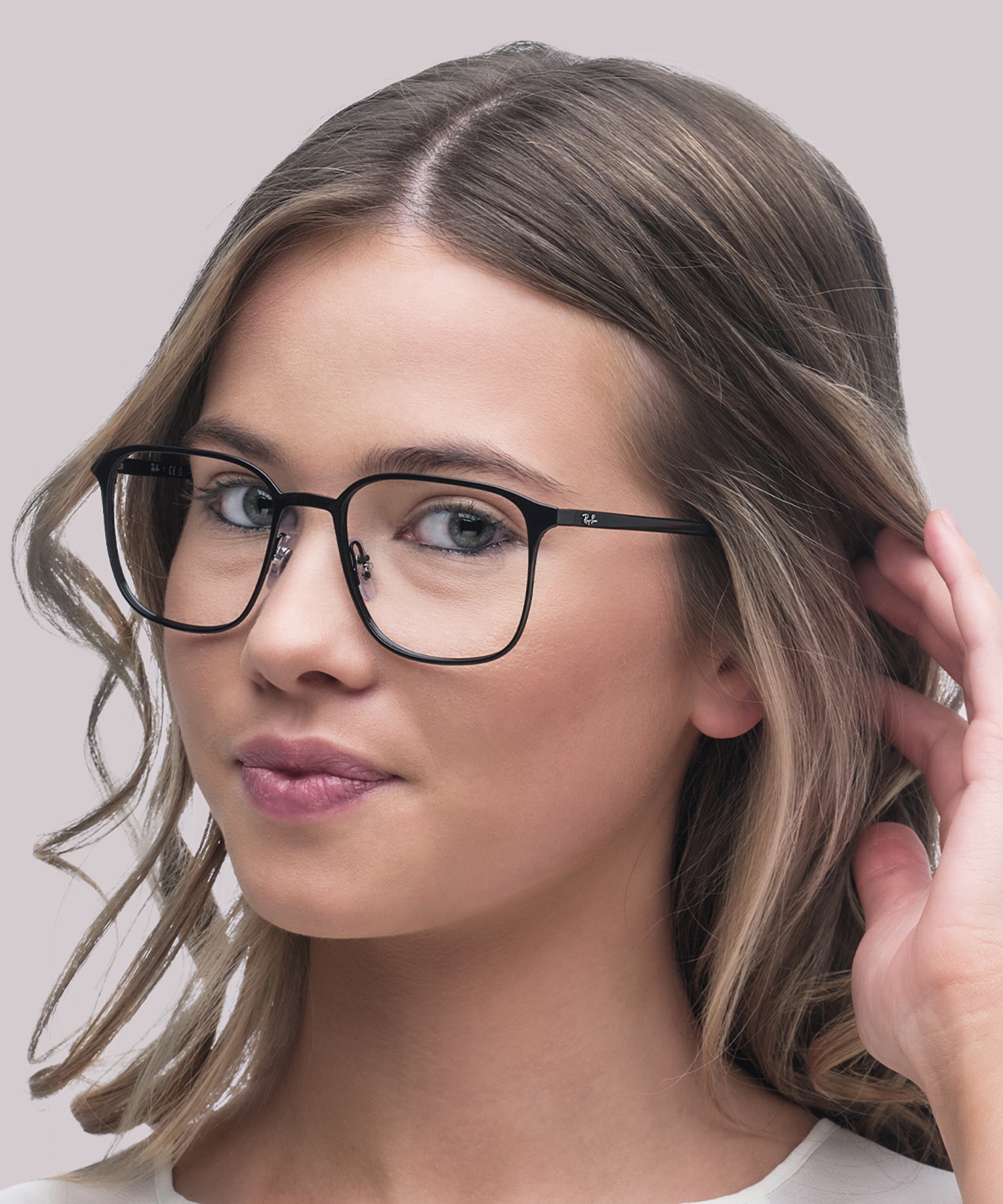 RB6512 Optics Black MetalEyeglass Frames for Women for Glasses Direct