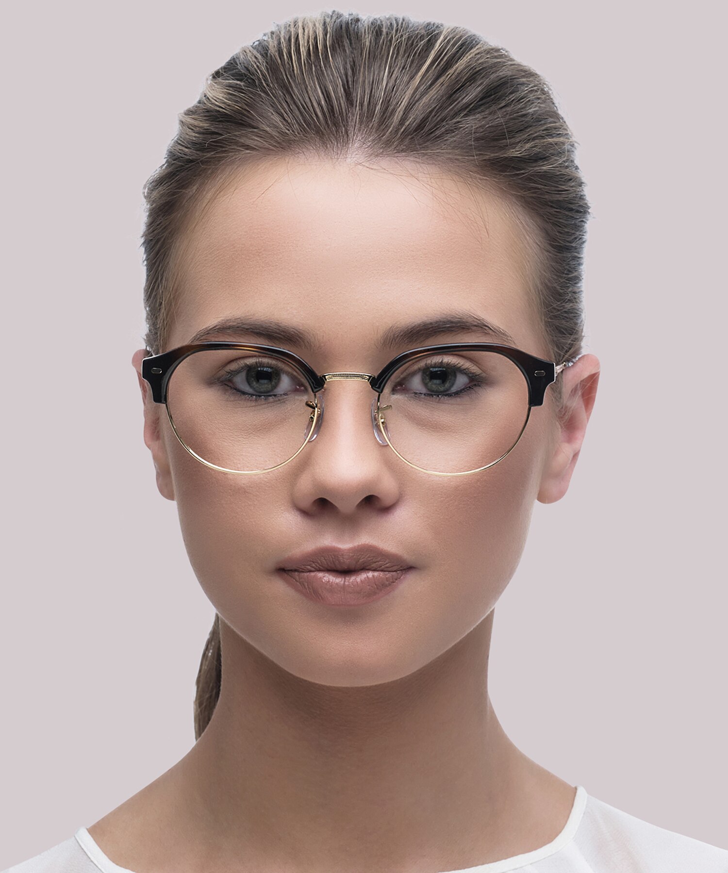 RB7229 Havana On Gold PlasticEyeglass Frames for Women for Glasses Direct
