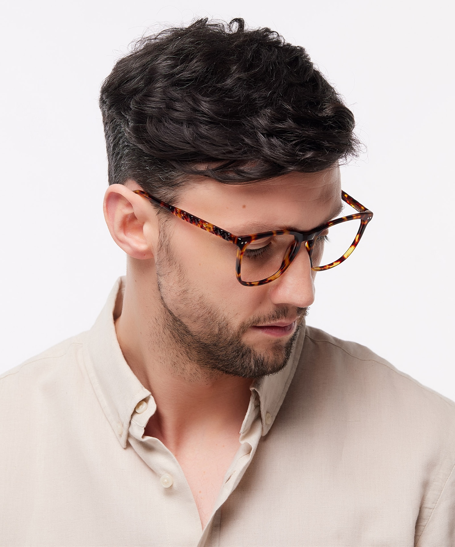 Elsie Spotty Havana AcetateEyeglass Frames for Men for Glasses Direct