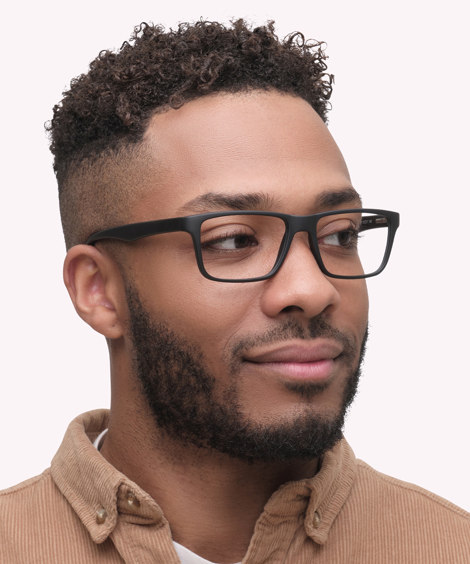 Henry Matte Black PlasticEyeglass Frames for Men for Glasses Direct