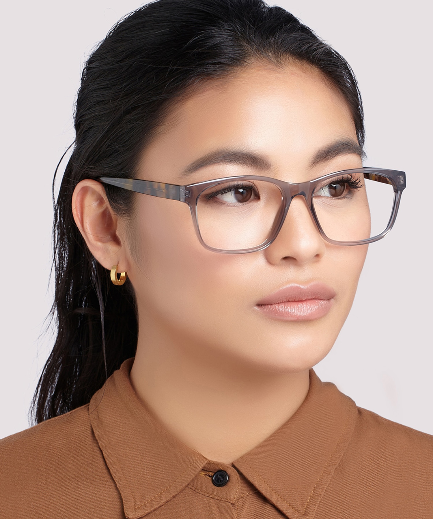 Aero Grey AcetateEyeglass Frames for Women for Glasses Direct