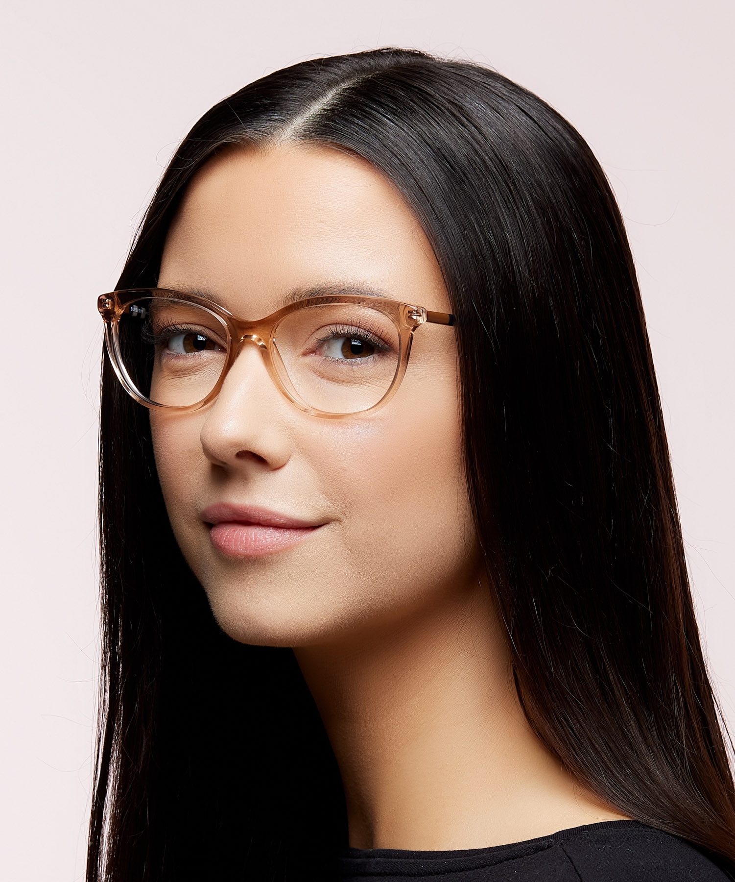 BE2389 Peach AcetateEyeglass Frames for Women for Glasses Direct
