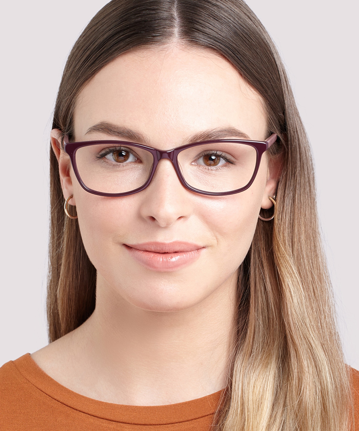 Ella Burgundy & Pink AcetateSunglass Frames for Women for Glasses Direct