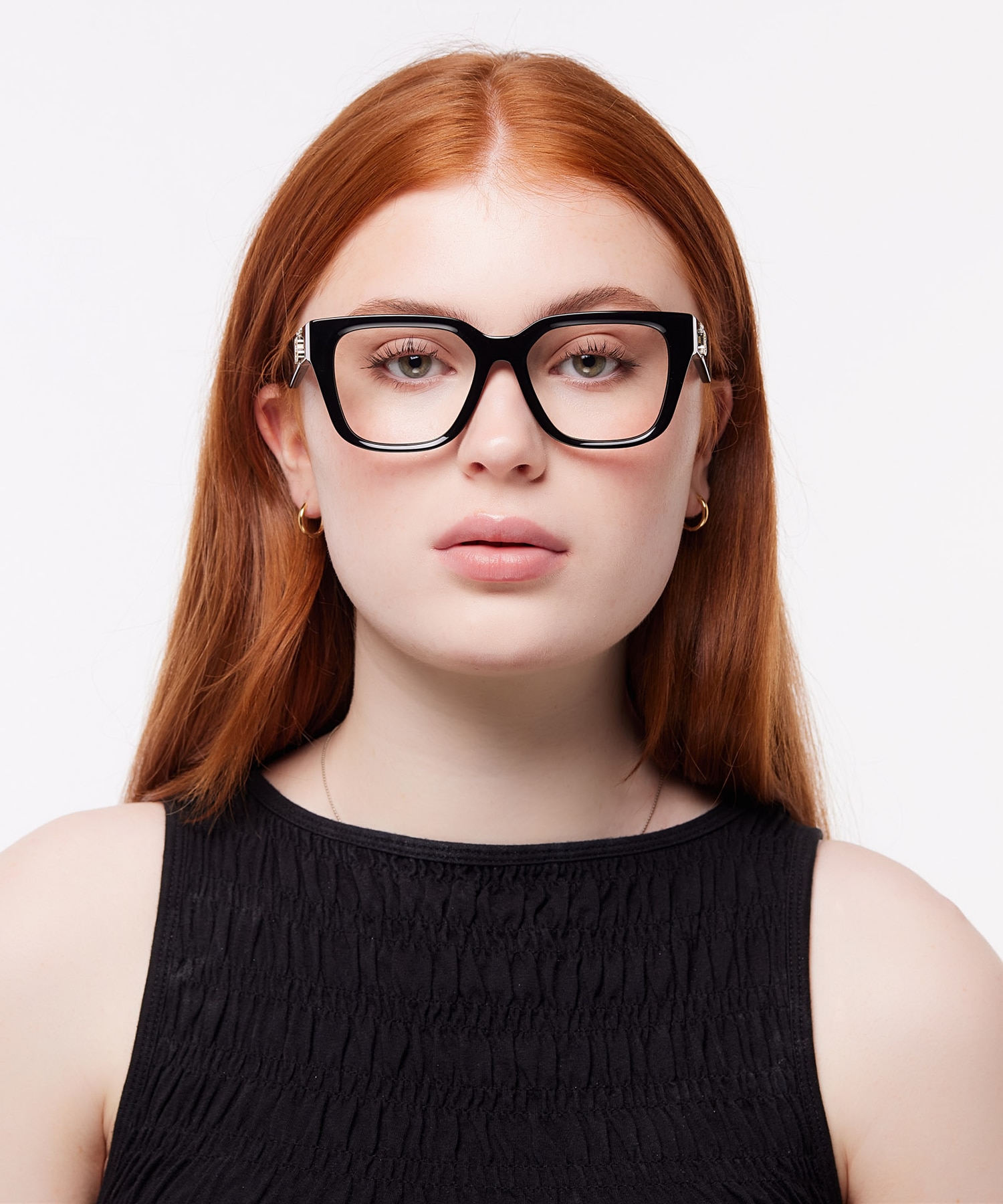 BE2403 Black AcetateEyeglass Frames for Women for Glasses Direct