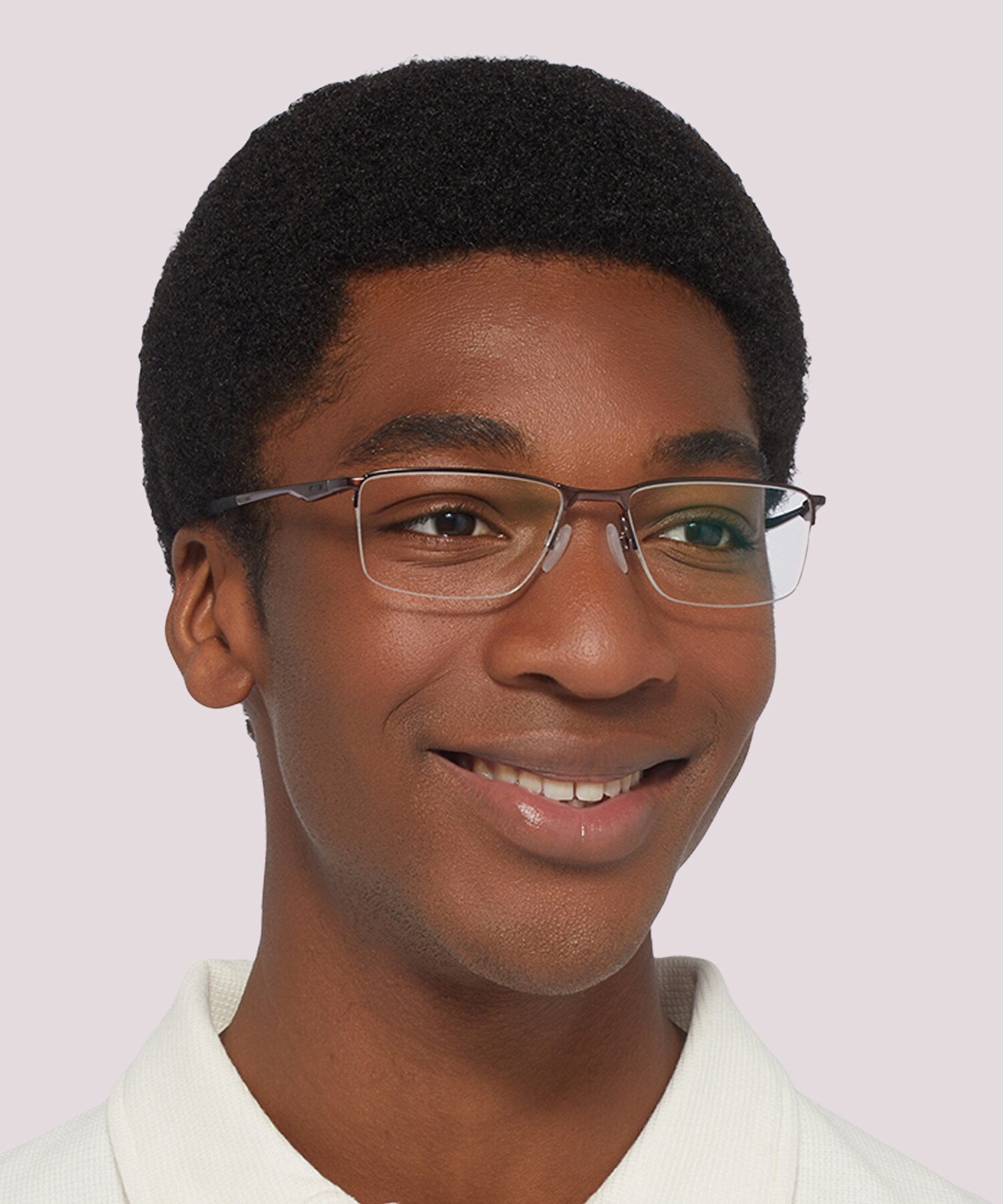Socket 5.5 Brushed Grenache MetalEyeglass Frames for Men for Glasses Direct