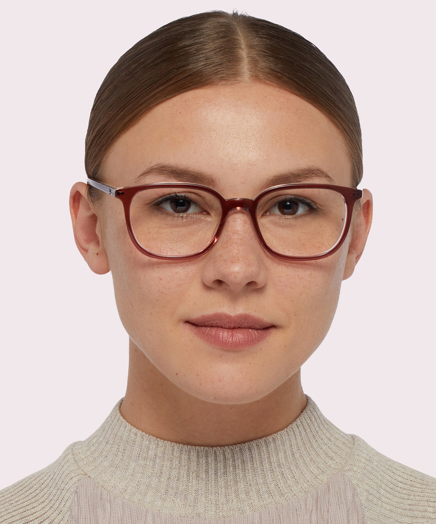 RB5406 Brown On Transparent AcetateSunglass Frames for Women for Glasses Direct