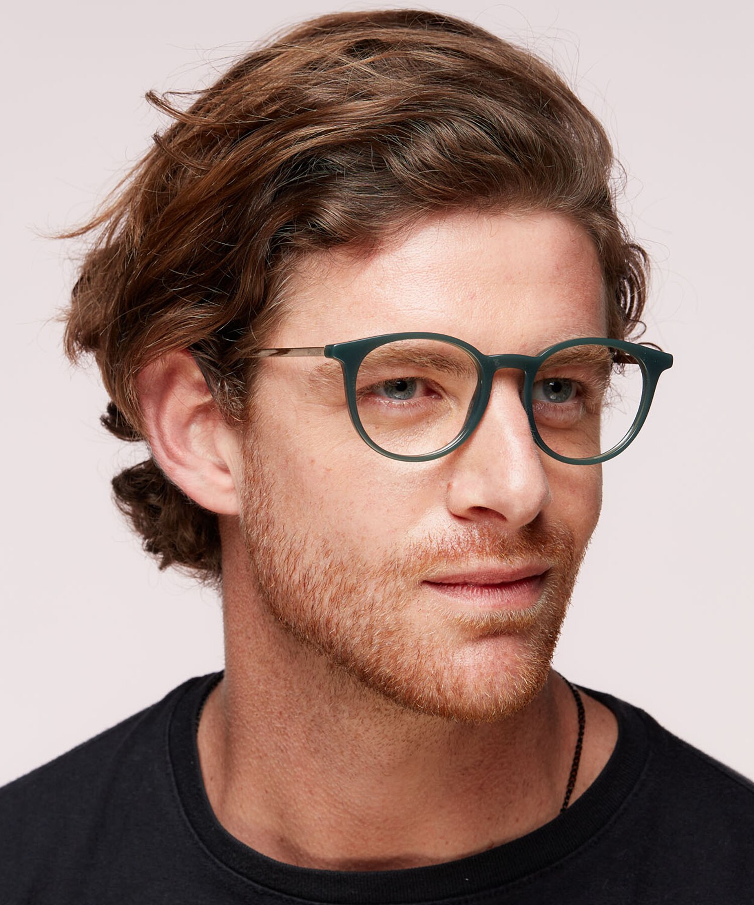PLD D496 Green PlasticEyeglass Frames for Men for Glasses Direct