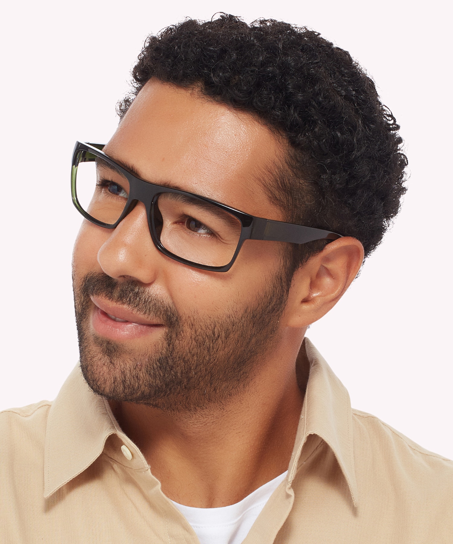 Blaze Khaki & Green PlasticEyeglass Frames for Men for Glasses Direct