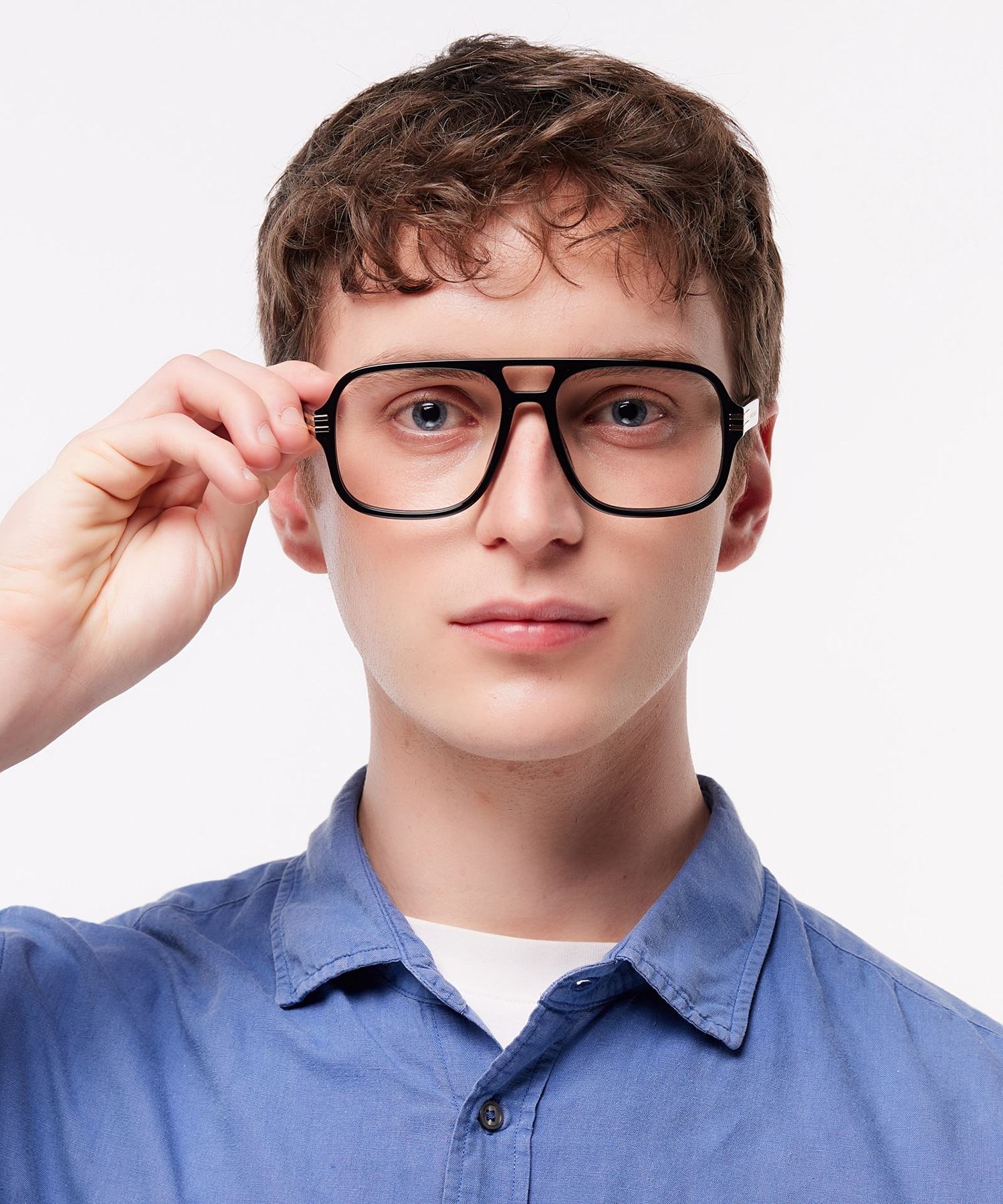 MARC 755 Black AcetateEyeglass Frames for Men for Glasses Direct