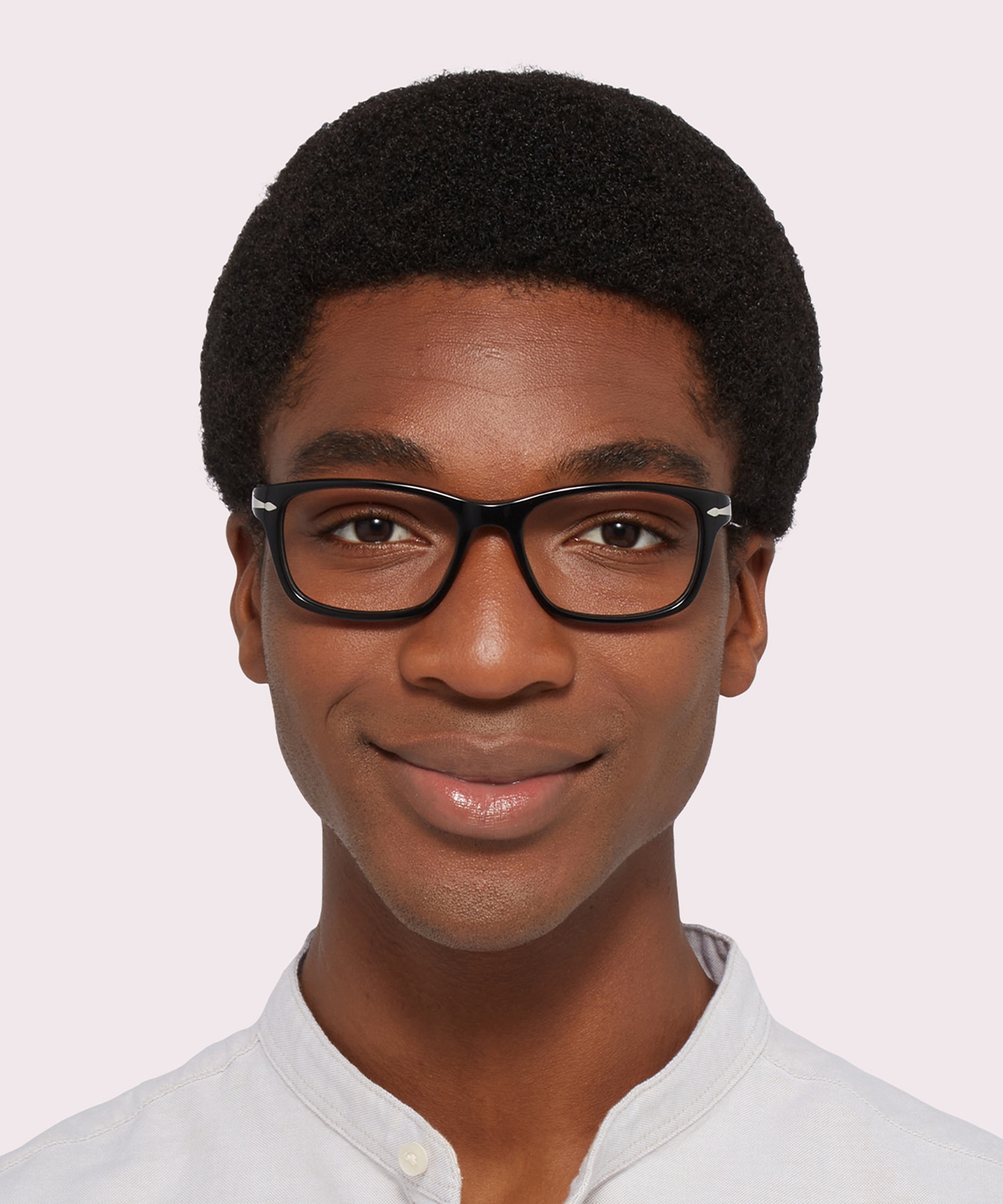 PO3012V Black AcetateEyeglass Frames for Men for Glasses Direct