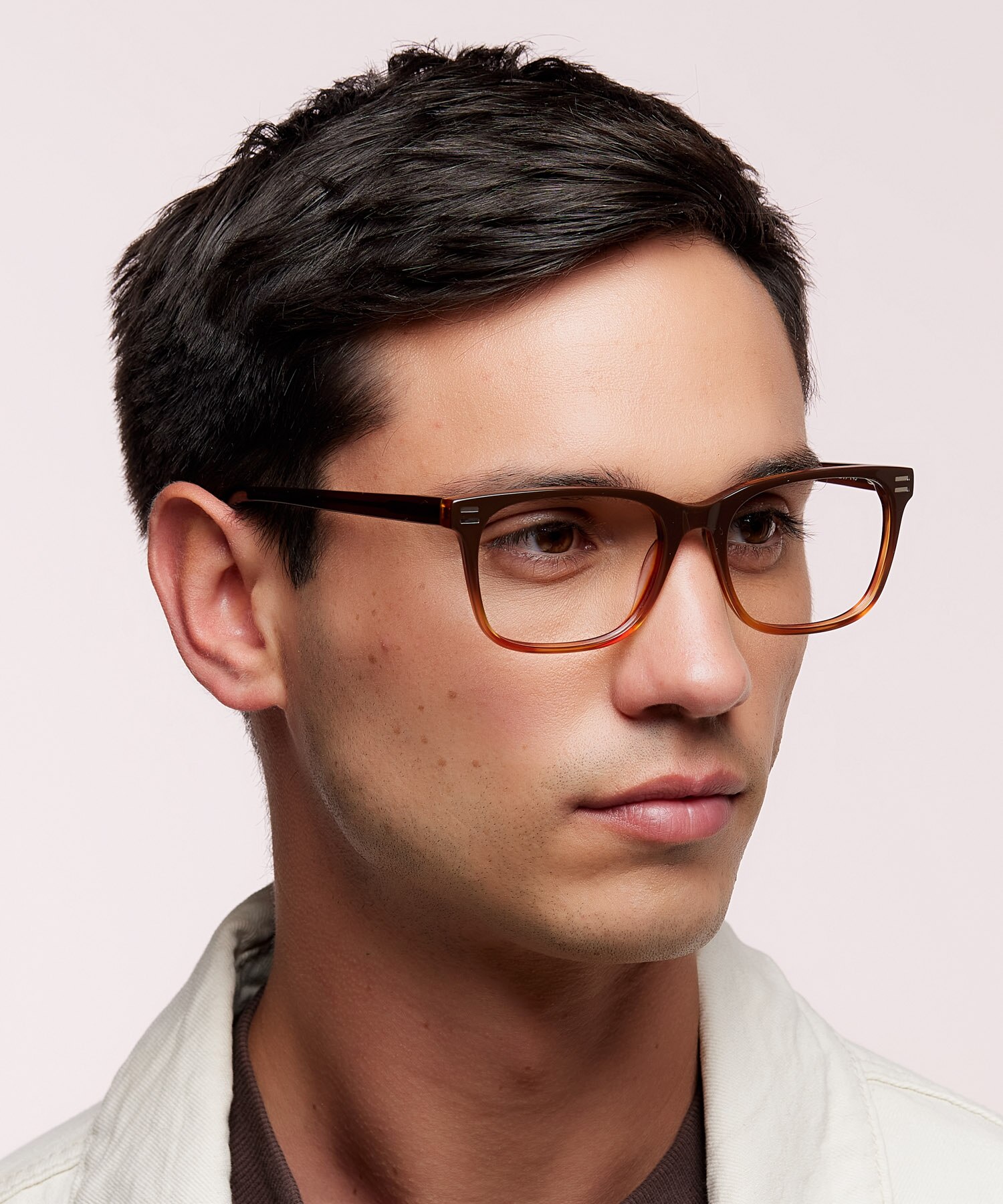 Rialto Brown AcetateEyeglass Frames for Men for Glasses Direct