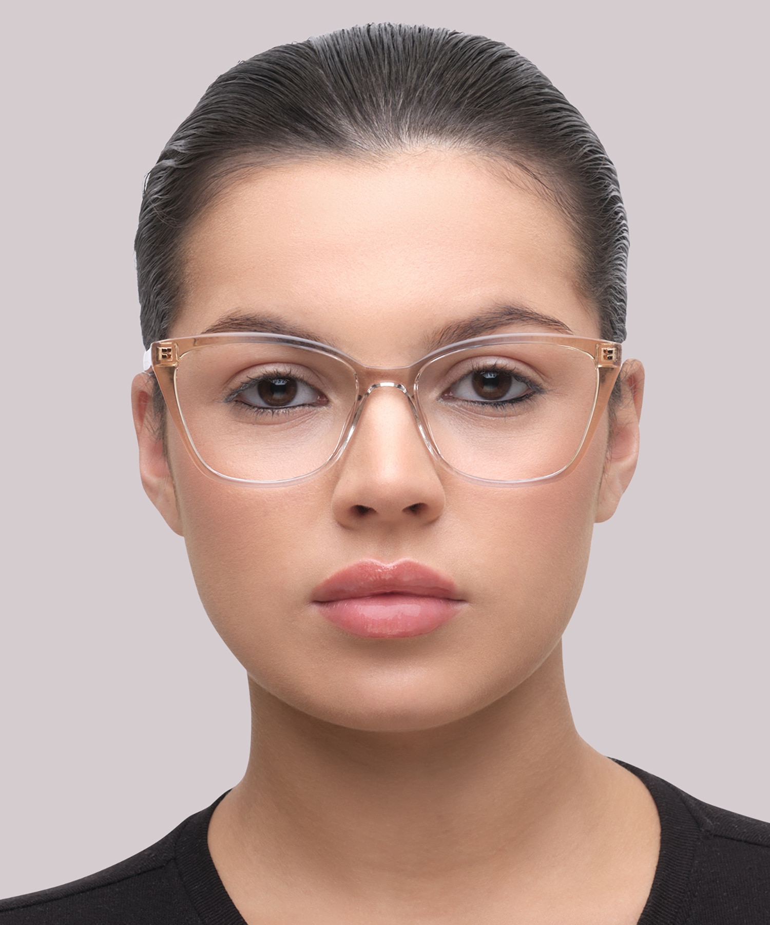 Holden Gradient Brown Grey PlasticEyeglass Frames for Women for Glasses Direct