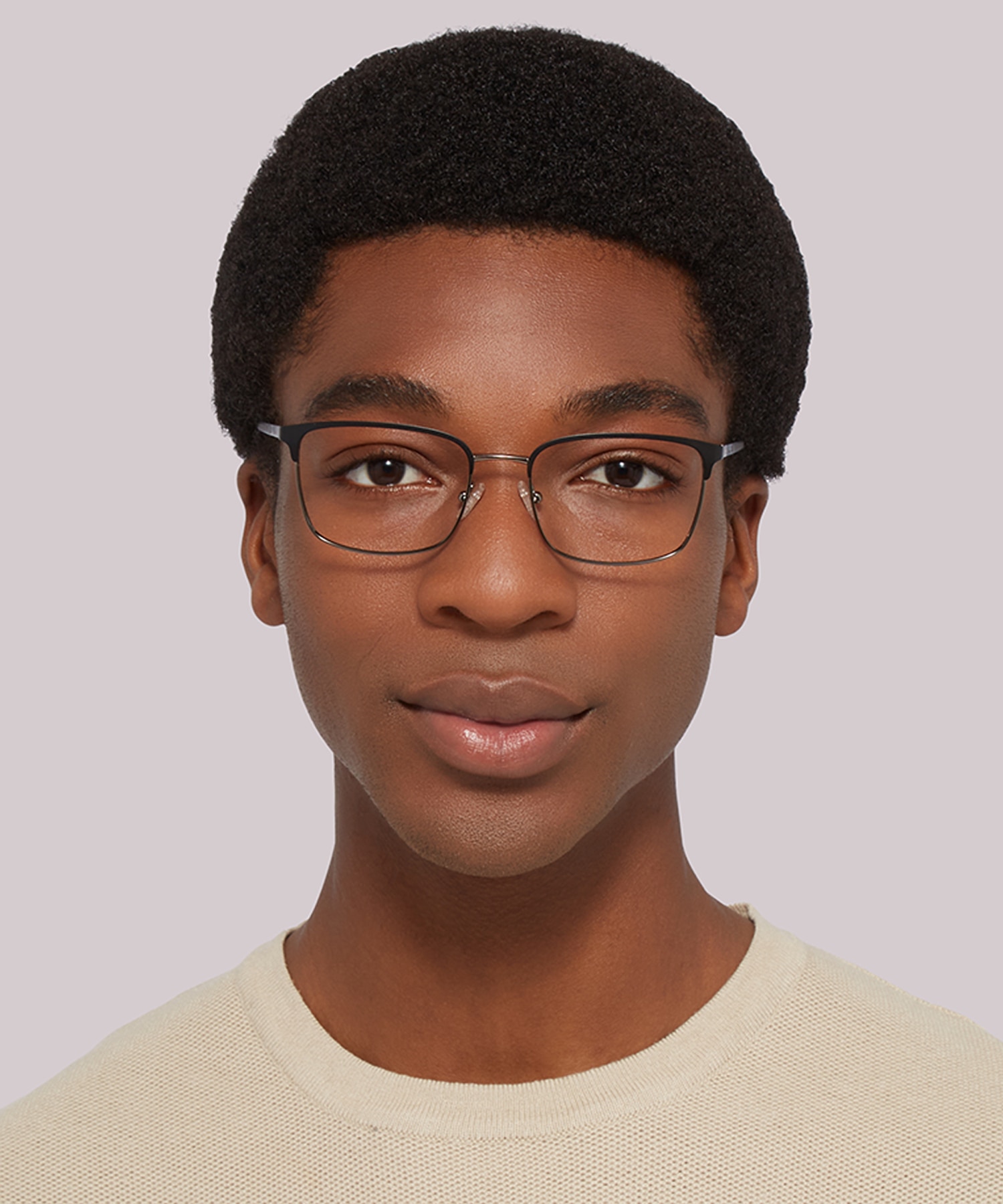 Norton BN Black MetalEyeglass Frames for Men for Glasses Direct