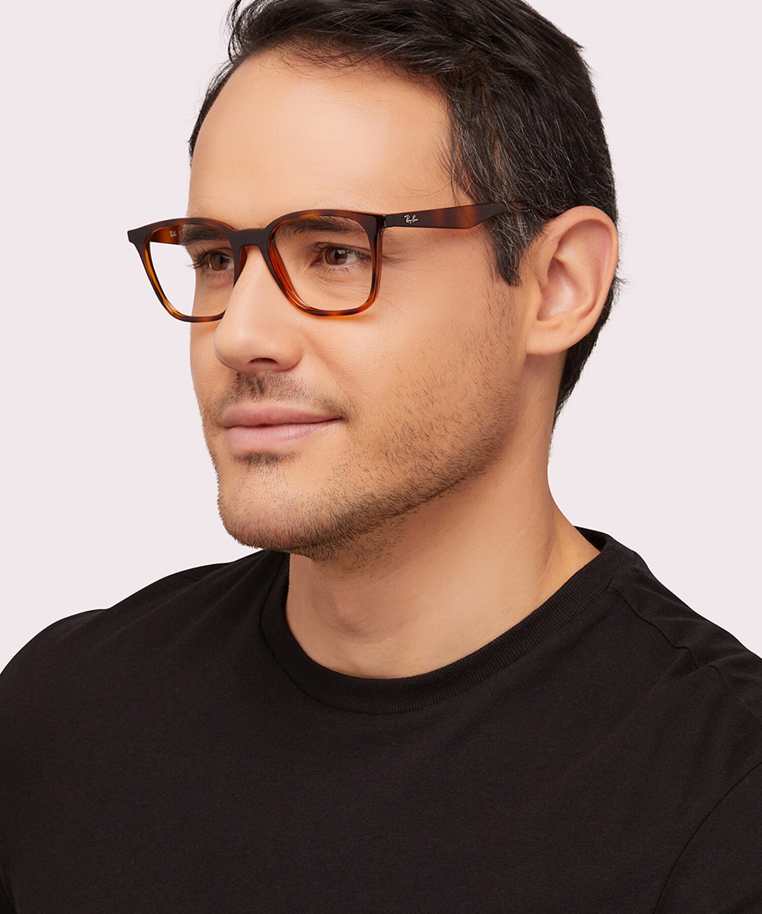 RB7177 Havana PlasticSunglass Frames for Men for Glasses Direct
