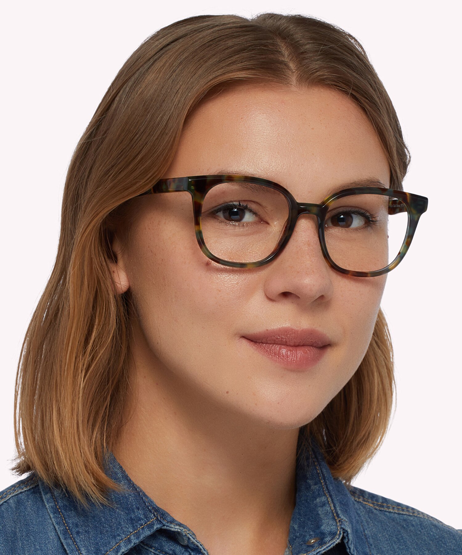 Freddie Khaki Havana AcetateEyeglass Frames for Women for Glasses Direct