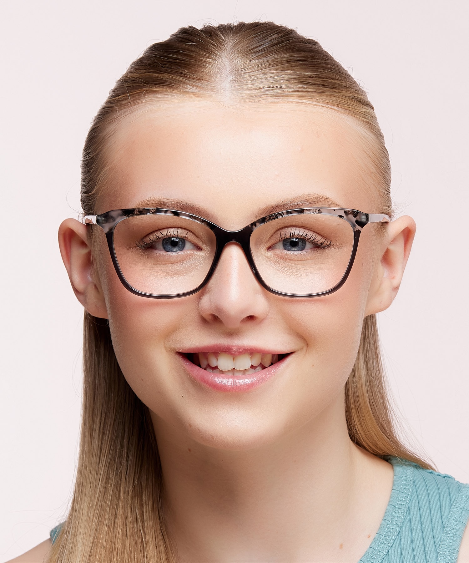 Pantheon Grey AcetateEyeglass Frames for Women for Glasses Direct